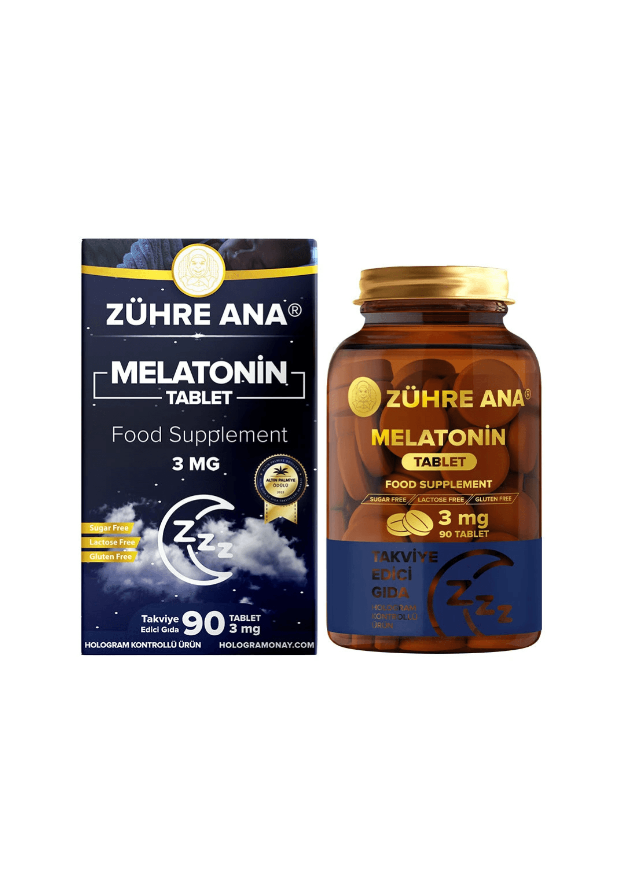 Zühre Ana Melatonin Kapseln 3mg - 90 Kapseln