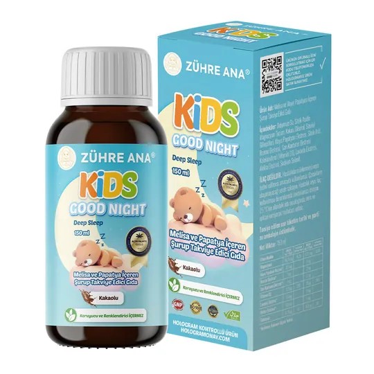 Zühre Ana Kids Good Night Sirup mit Melisse und Kamille 150ml