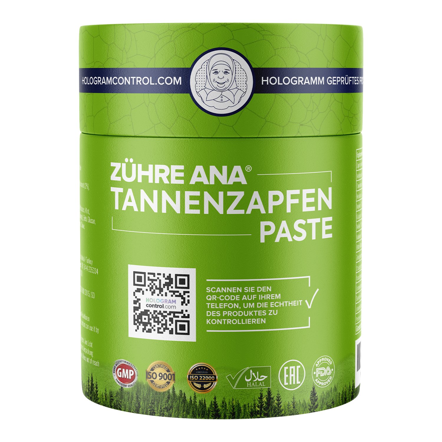 Zühre Ana Tannenzapfenpaste 240g – Natürliche Atemunterstützung mit Vitaminen