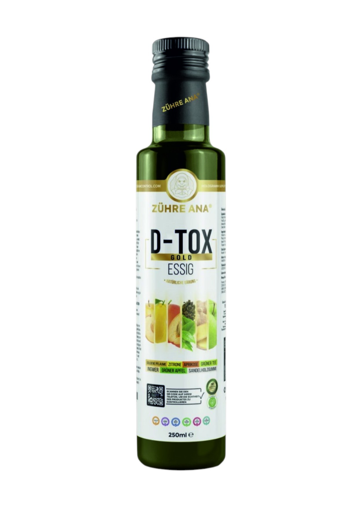 Zühre Ana Detox Gold Sirkesi 250ml