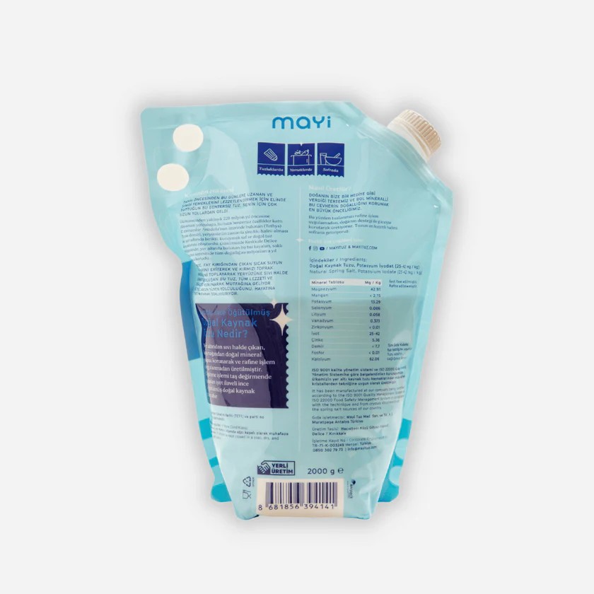 Mayi Quellsalz - gemahlen & jodiert 2kg