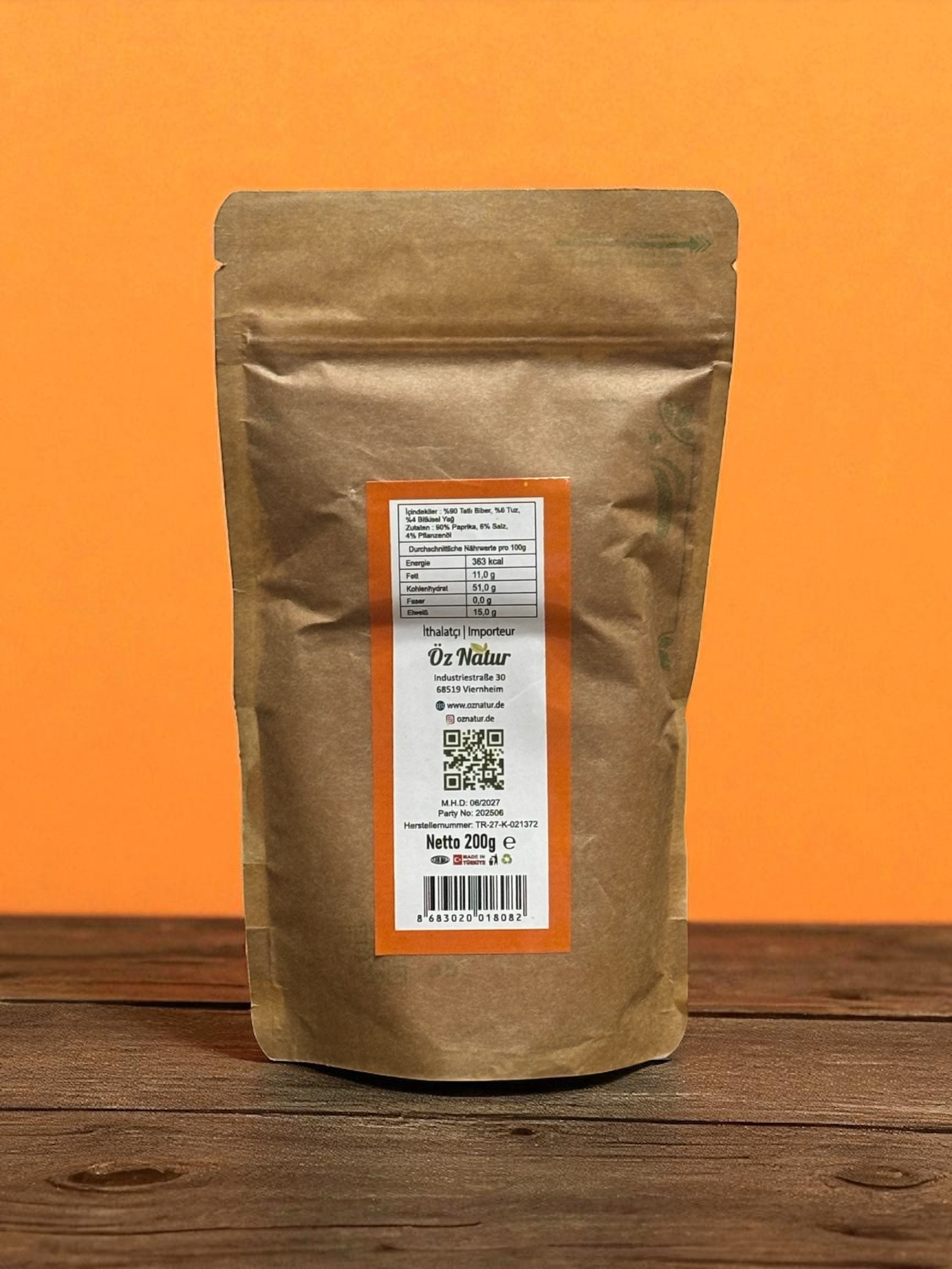 Tatlı Toz Biber 200g