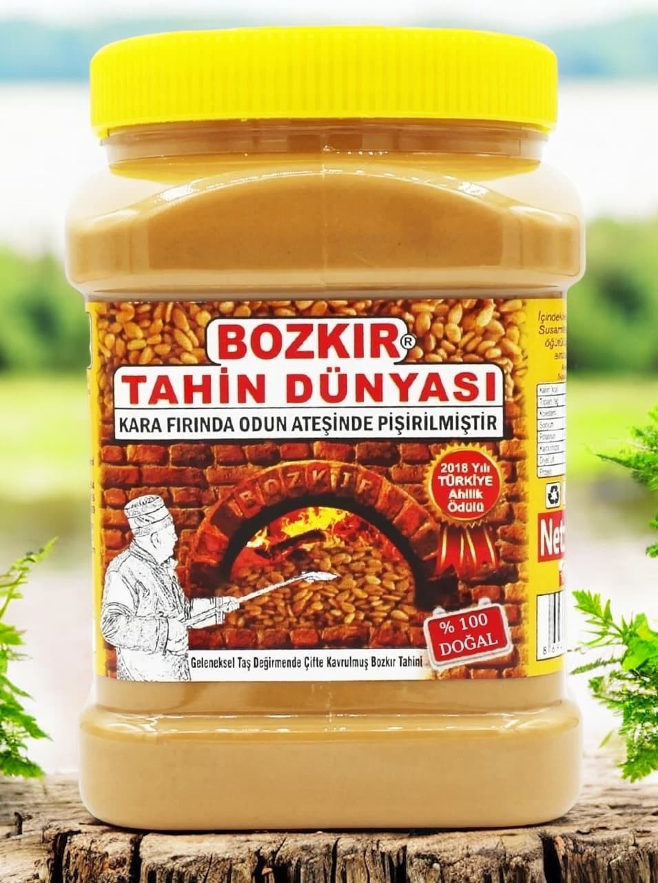 Konya Bozkır Çifte Kavrulmuş Tahin 935g