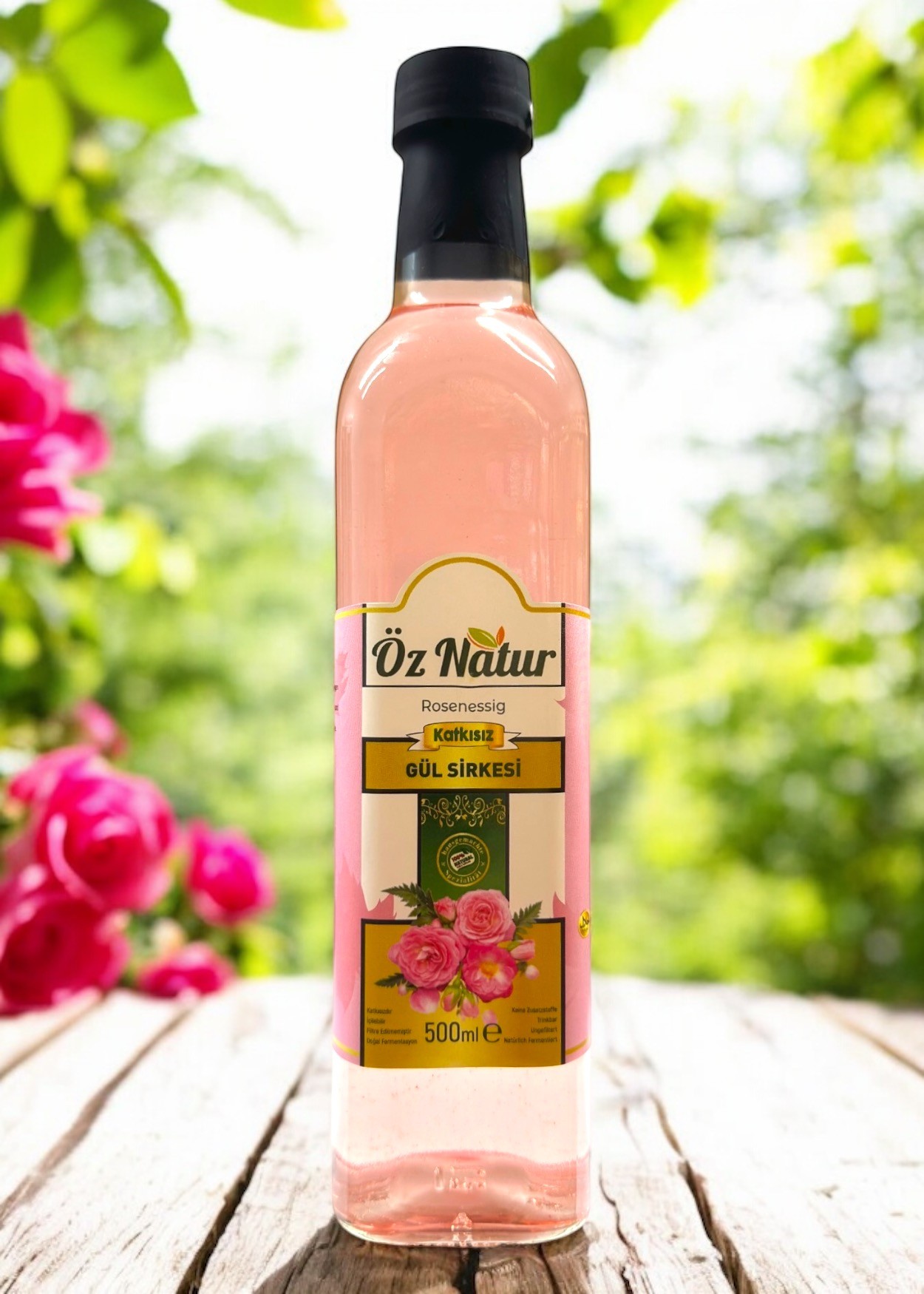 Handmade Rose Vinegar 550g