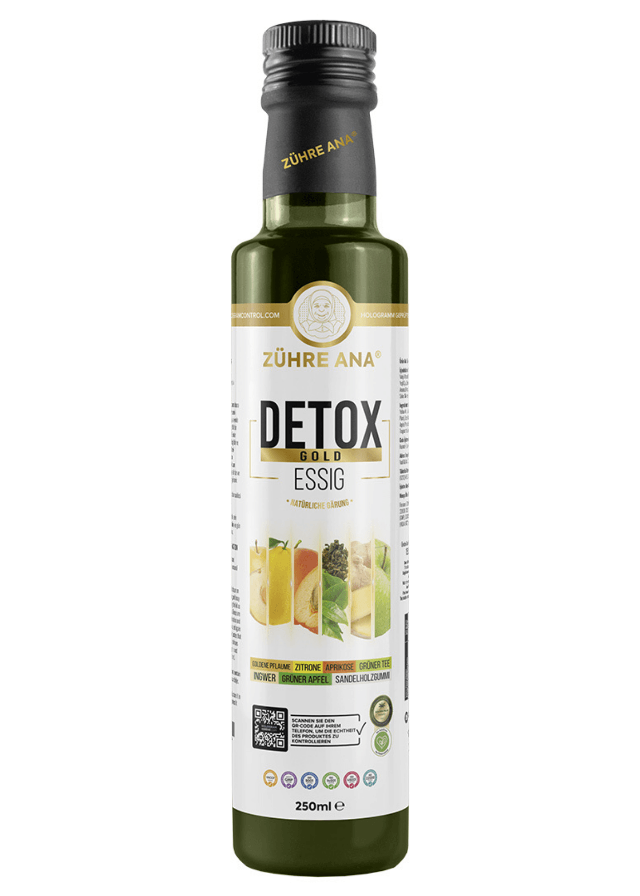 Zühre Ana Detox Gold Sirkesi 250ml