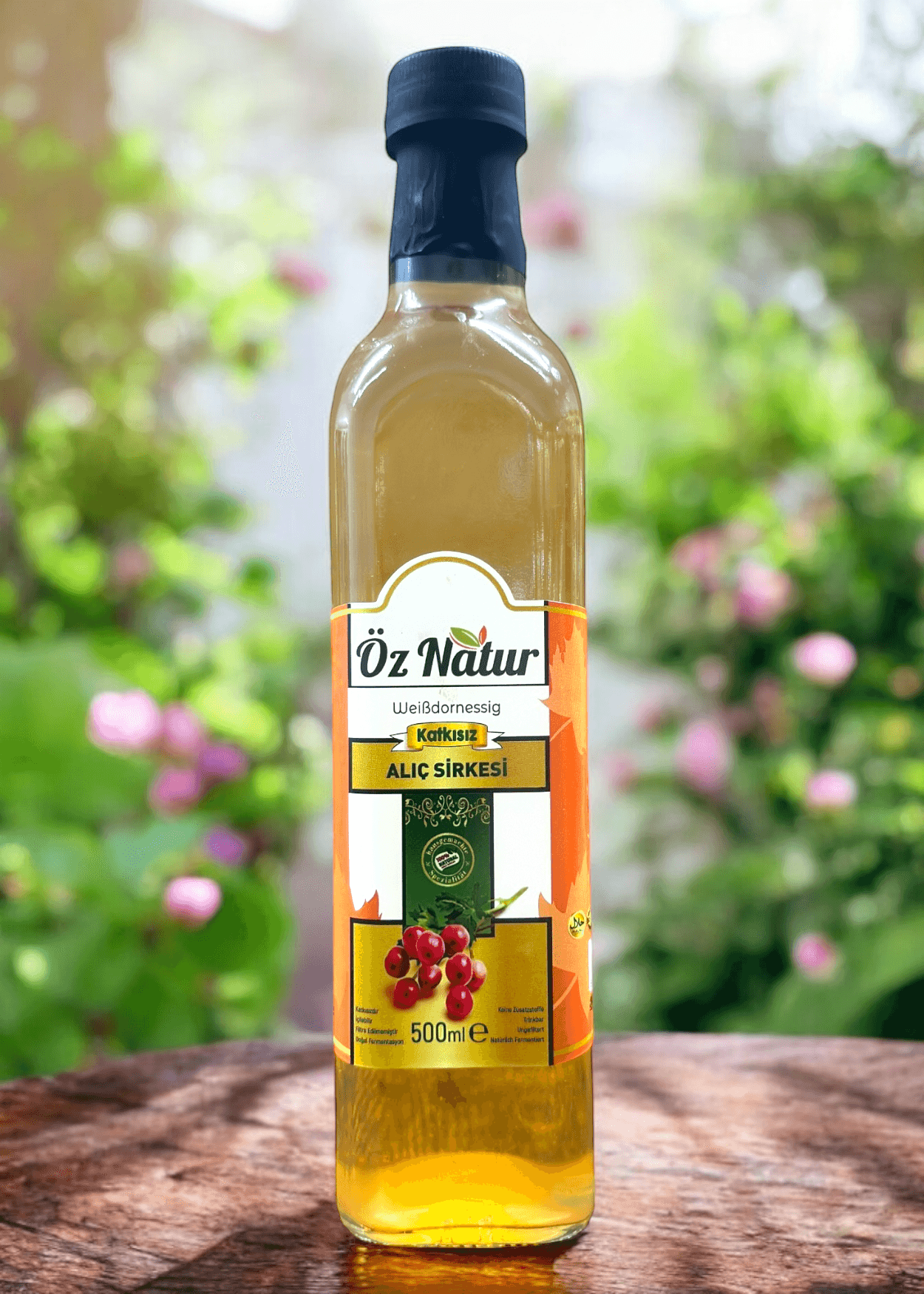 Handmade Hawthorn Vinegar 500ml