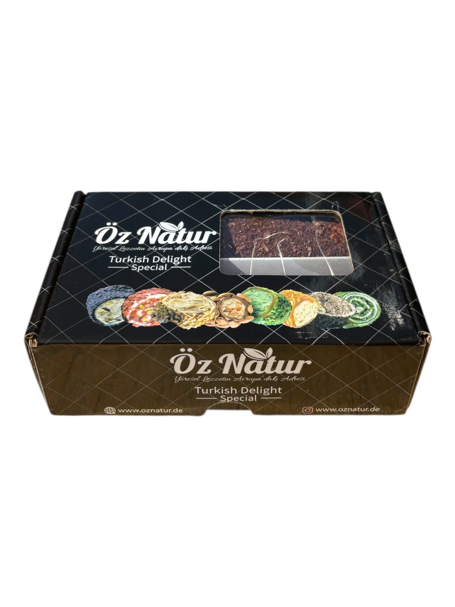 Turkish Delight Lokum mit Browni & Haselnuss 500g