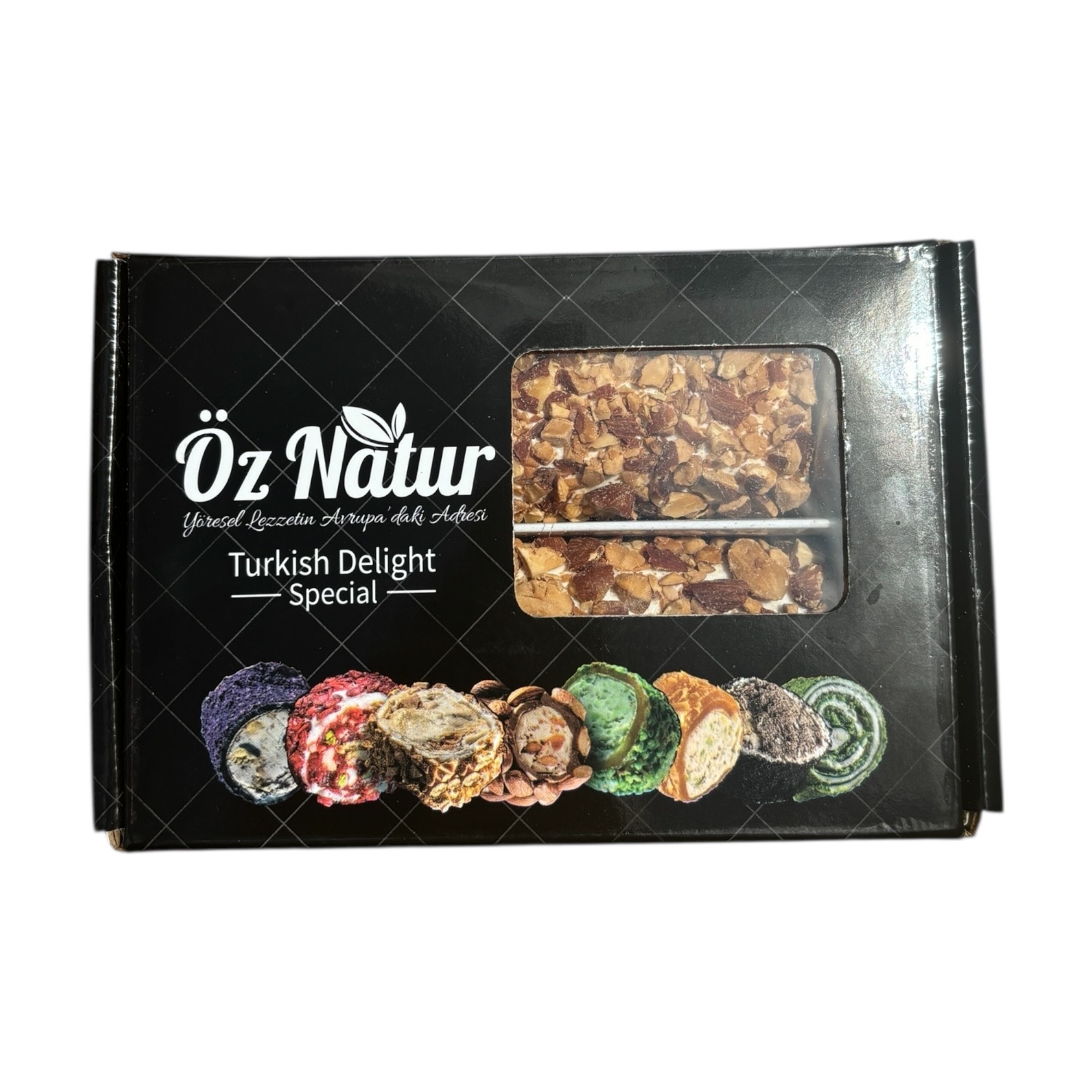 Turkish Delight Lokum mit Haselnusscreme & Mandeln Wrap 500g