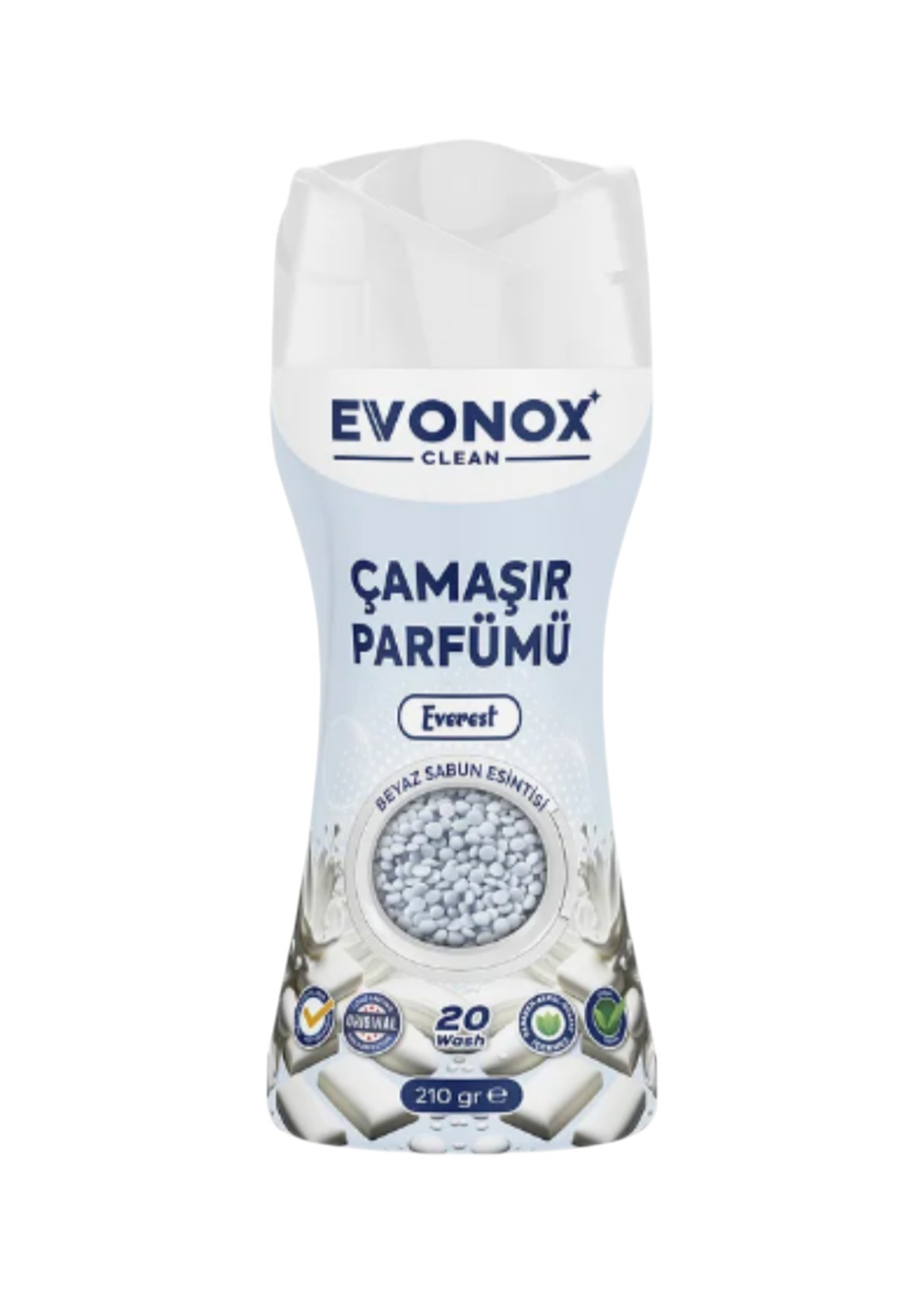 Evonox Granulat Wäscheduft 210g - Everest (Vegan)