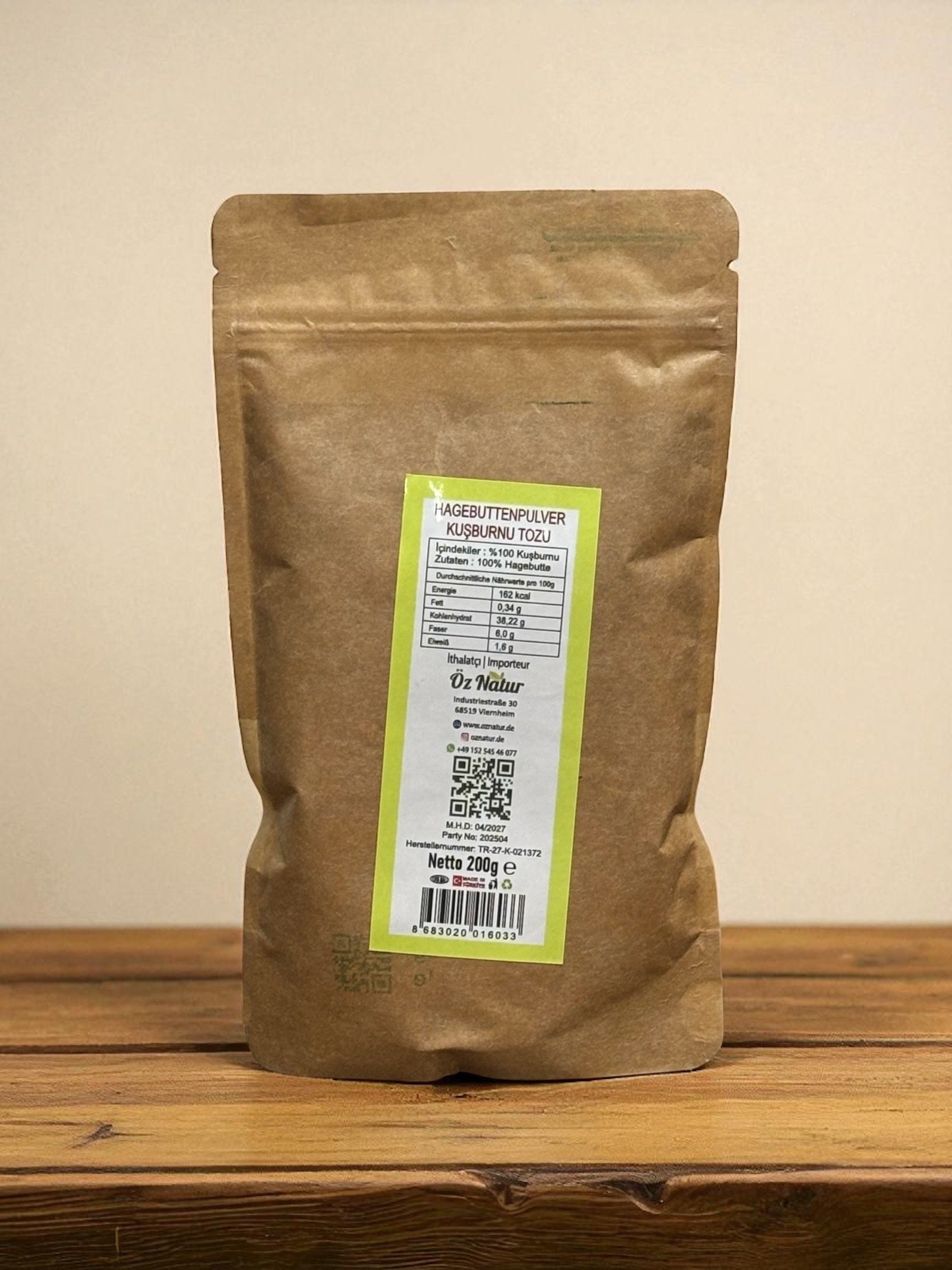 Hagebuttenpulver 200g