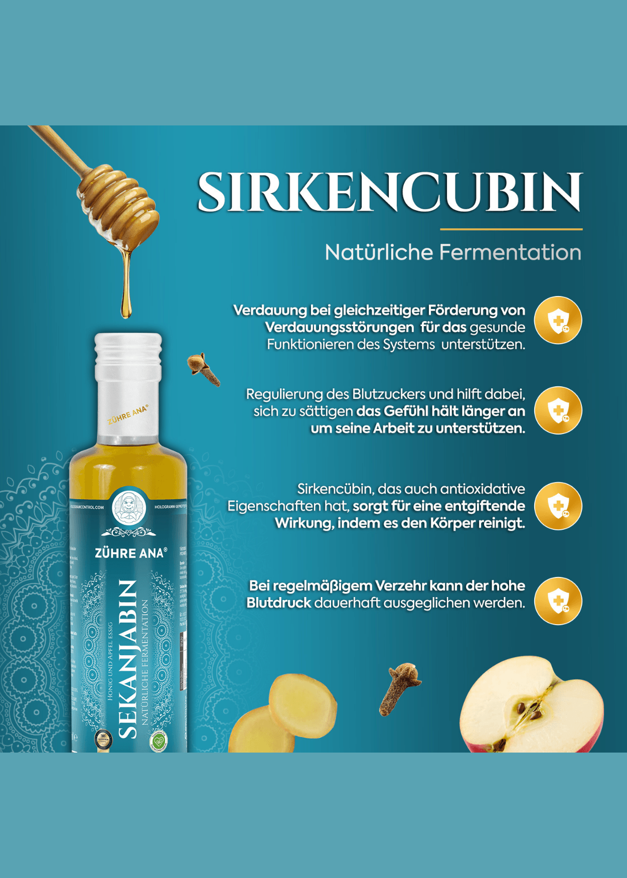 Zühre Ana Sirkencübin Natürliche Fermentation (Sirkencübin) 250ml