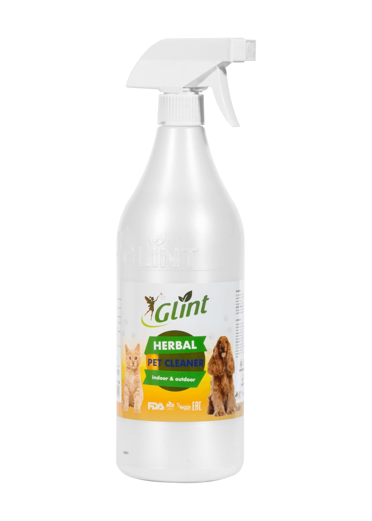 Glint %100 Bitkisel Kedi Köpek Mama Kabı Temizleyici 1L