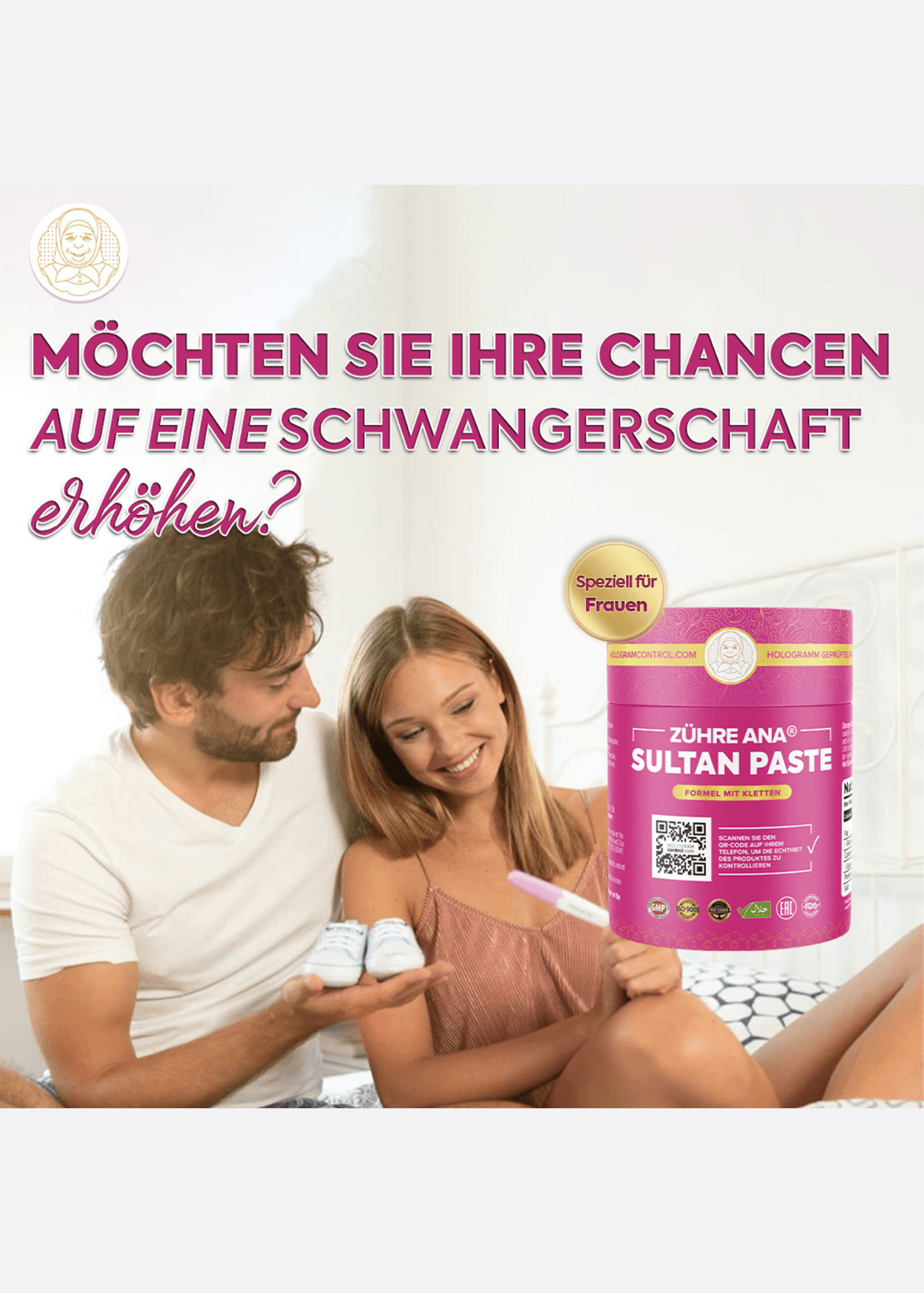 Zühre Ana Sultan Paste mit Klette, Mönchspfeffer und Schafgarbe 240g