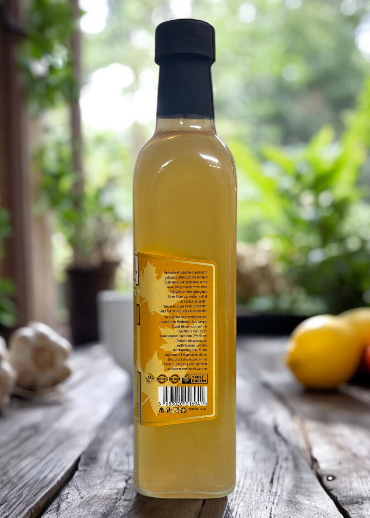 Handmade Lemon Garlic Vinegar 500ml