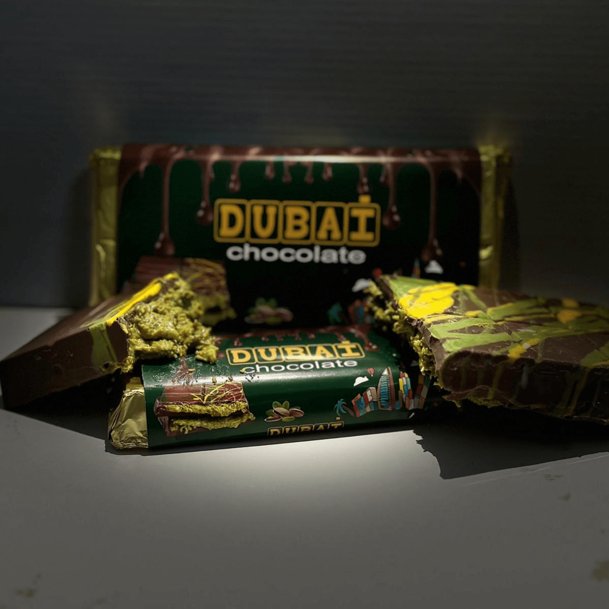 Antep Fıstıklı DUBAİ Çikolatası 200g