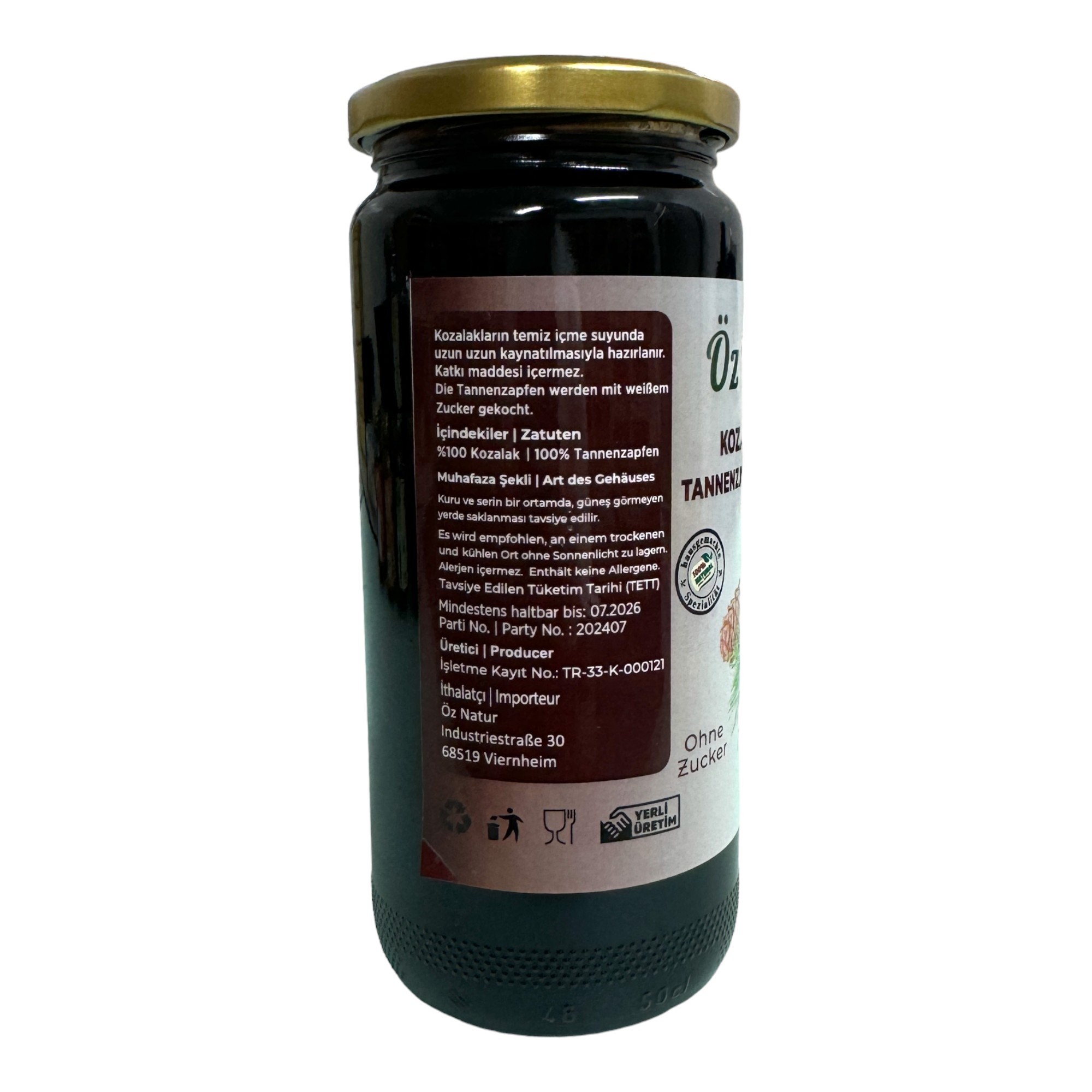 Pine cone extract 650g