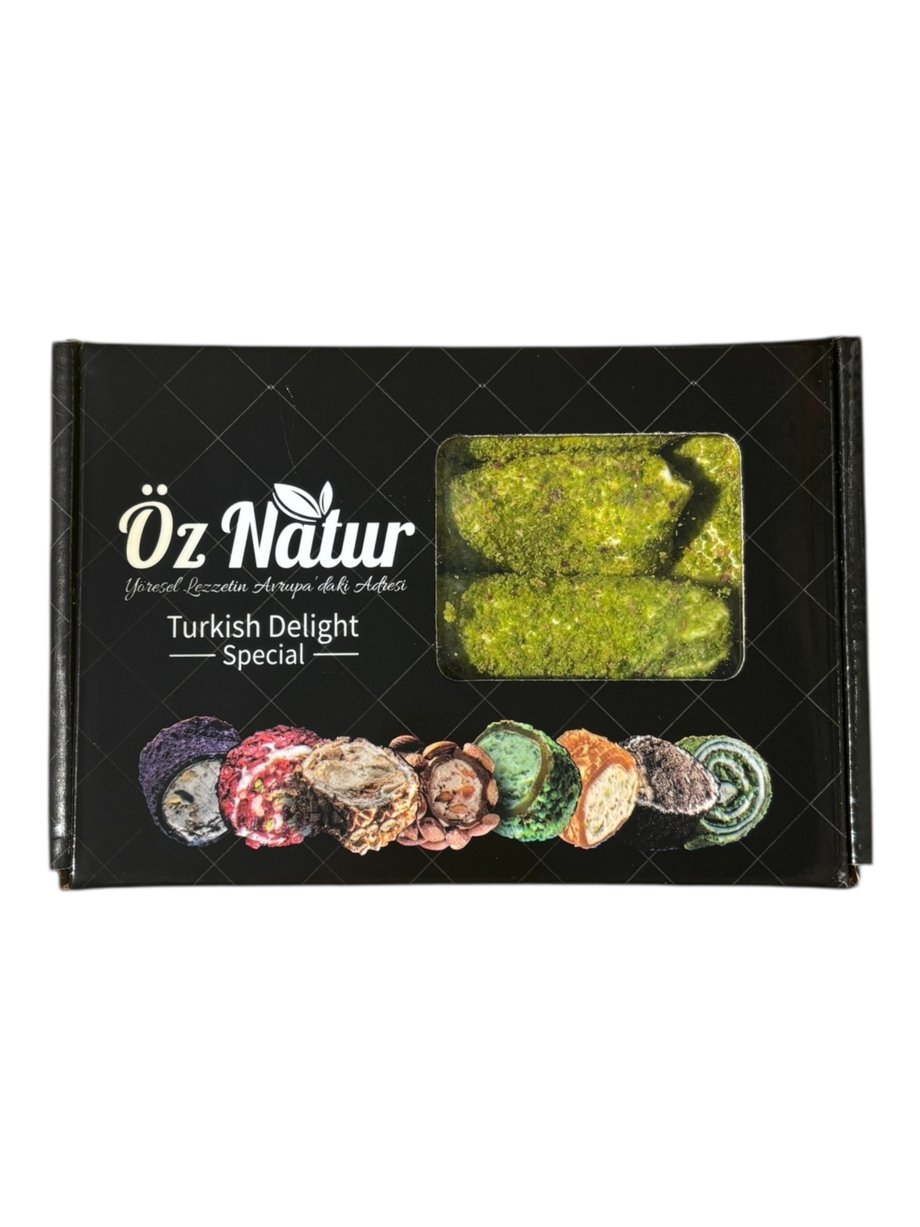 Turkish Delight with Nutella and Pistachios 500g