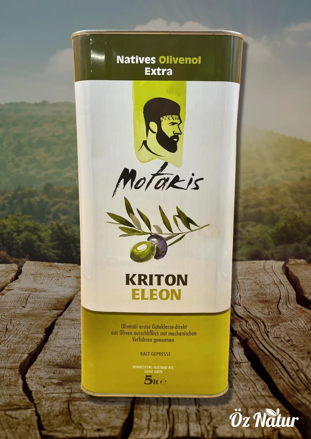 Extra Virgin Olive Oil from Crete  ( Cold Pressed ) 5L