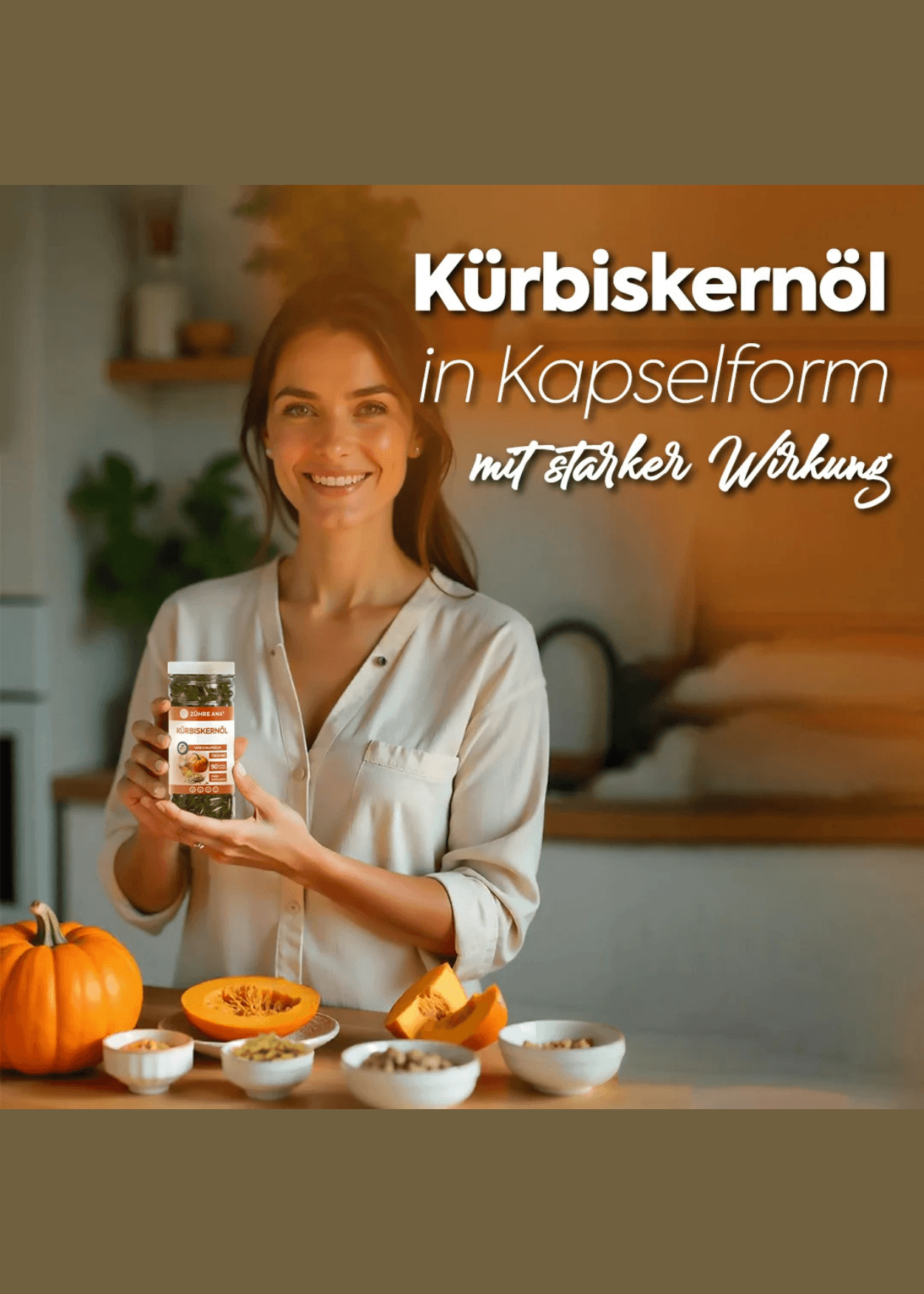 Zühre Ana Kürbiskernöl Softgel 90 Kapseln