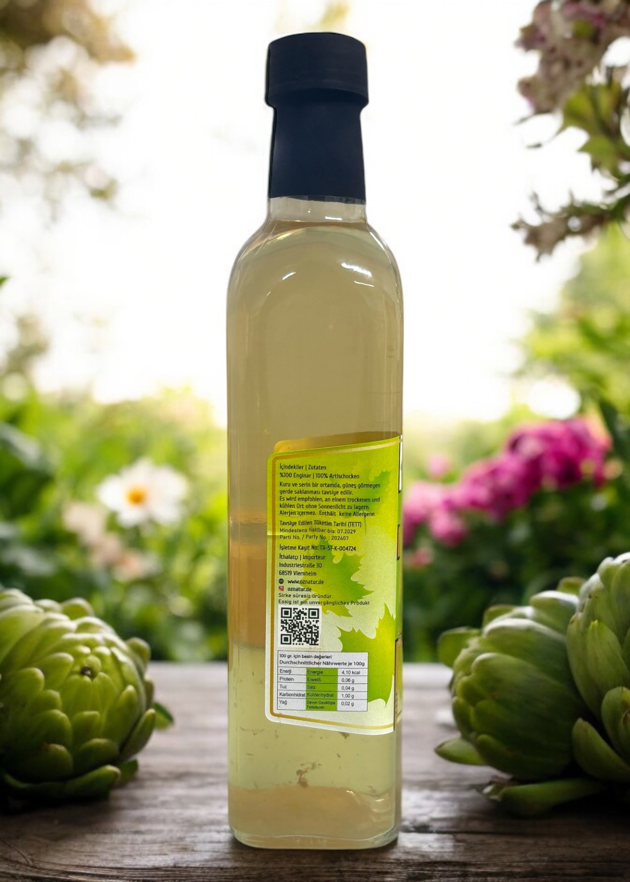 Handmade Artichoke Vinegar 500ml