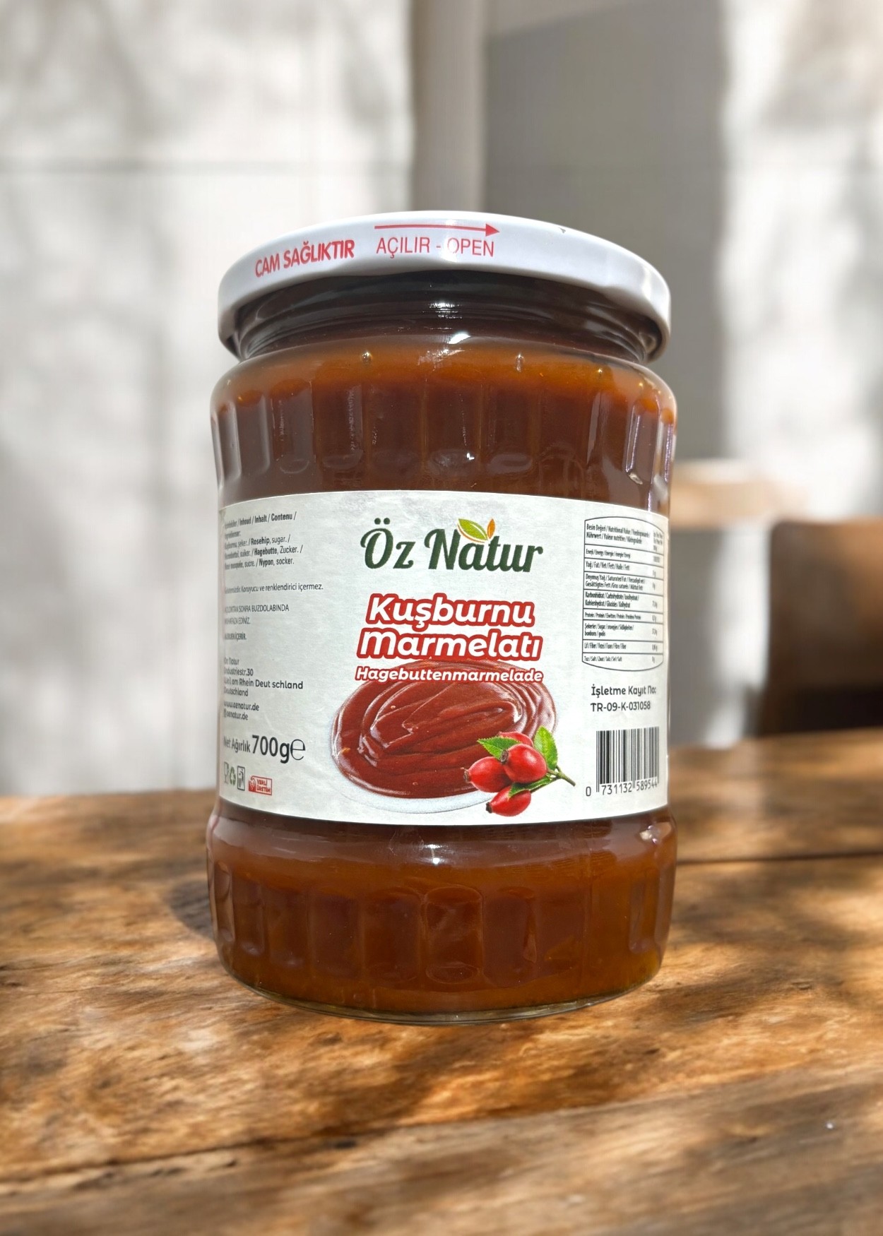 Hagebutten Konfitüre 700g