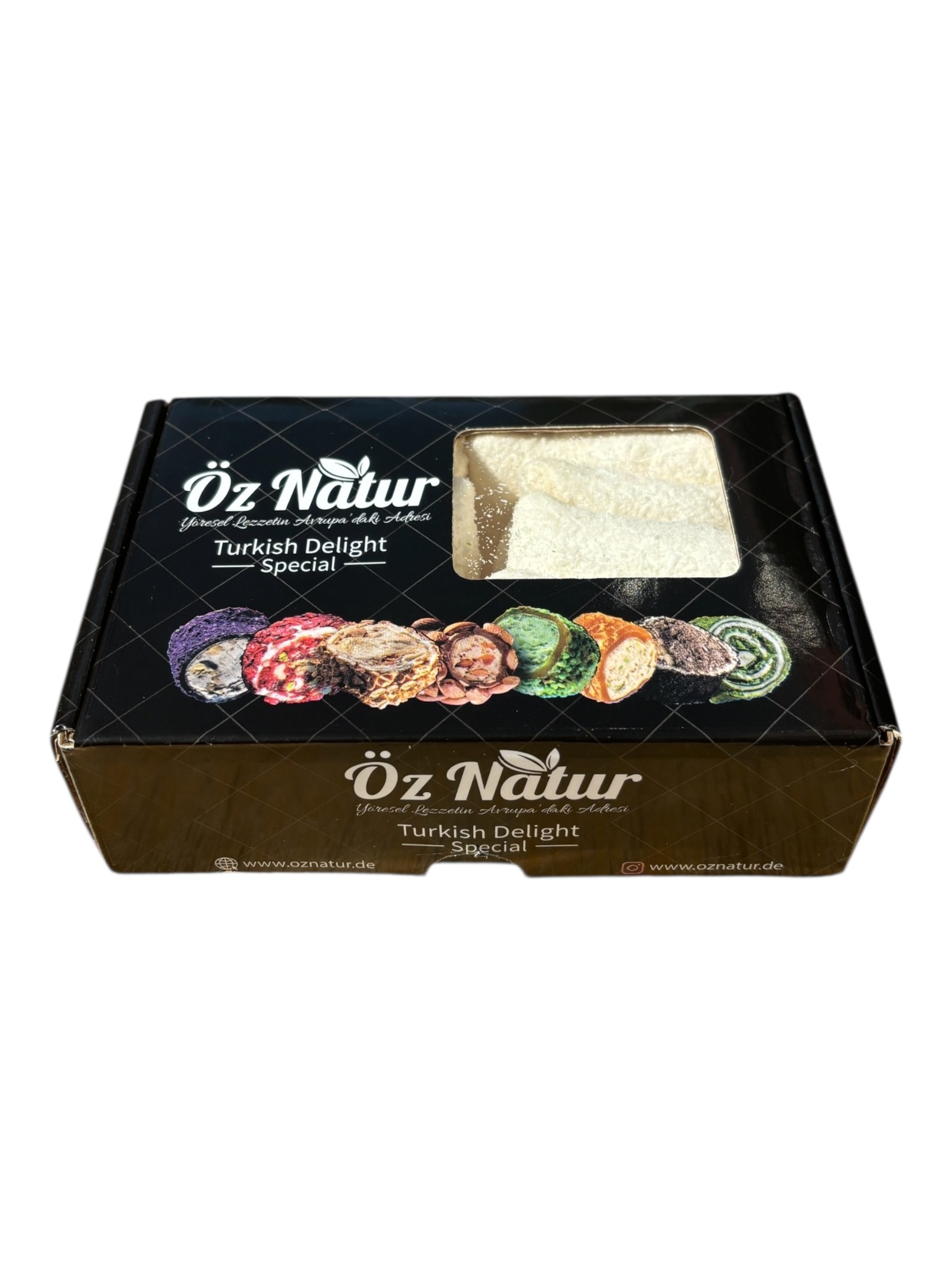Turkish Delight Lokum mit Kokosnuss & Schokolade 500g
