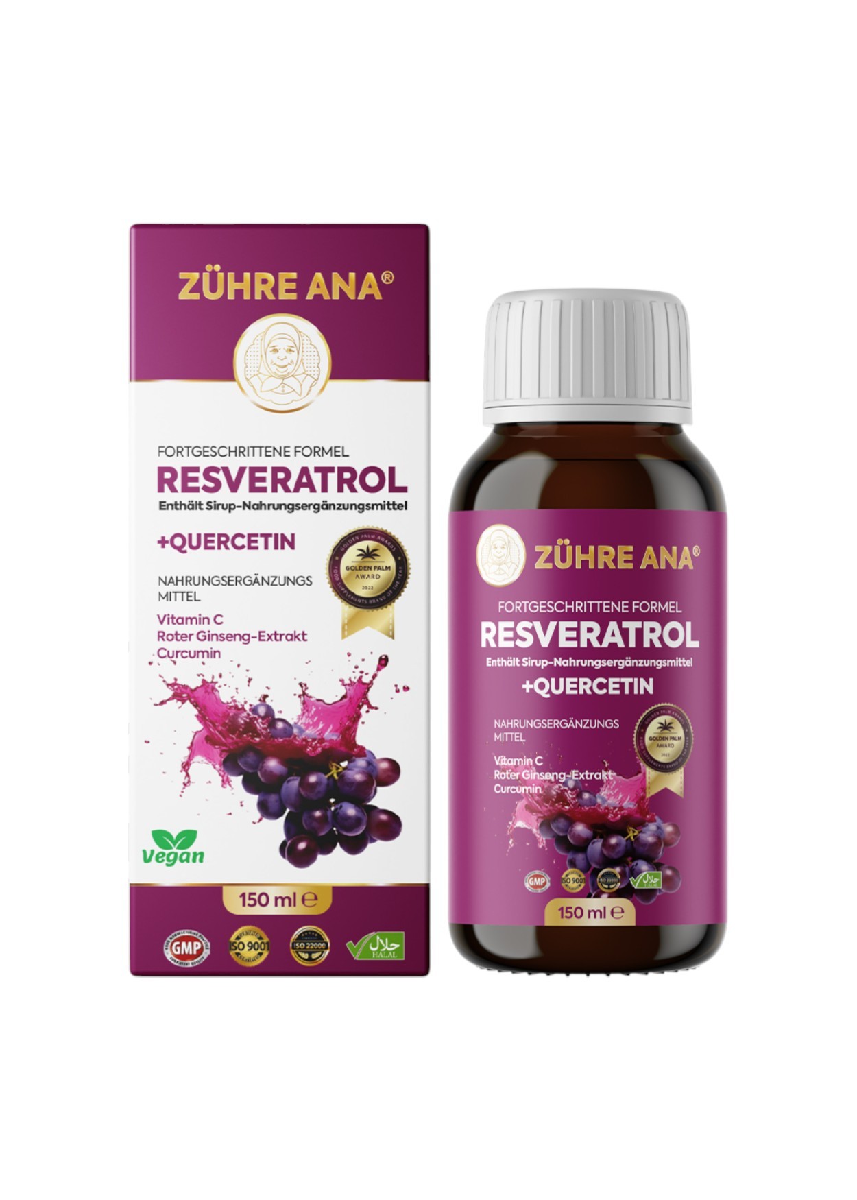 Zühre Ana Rezveratrol Şurubu 150ml