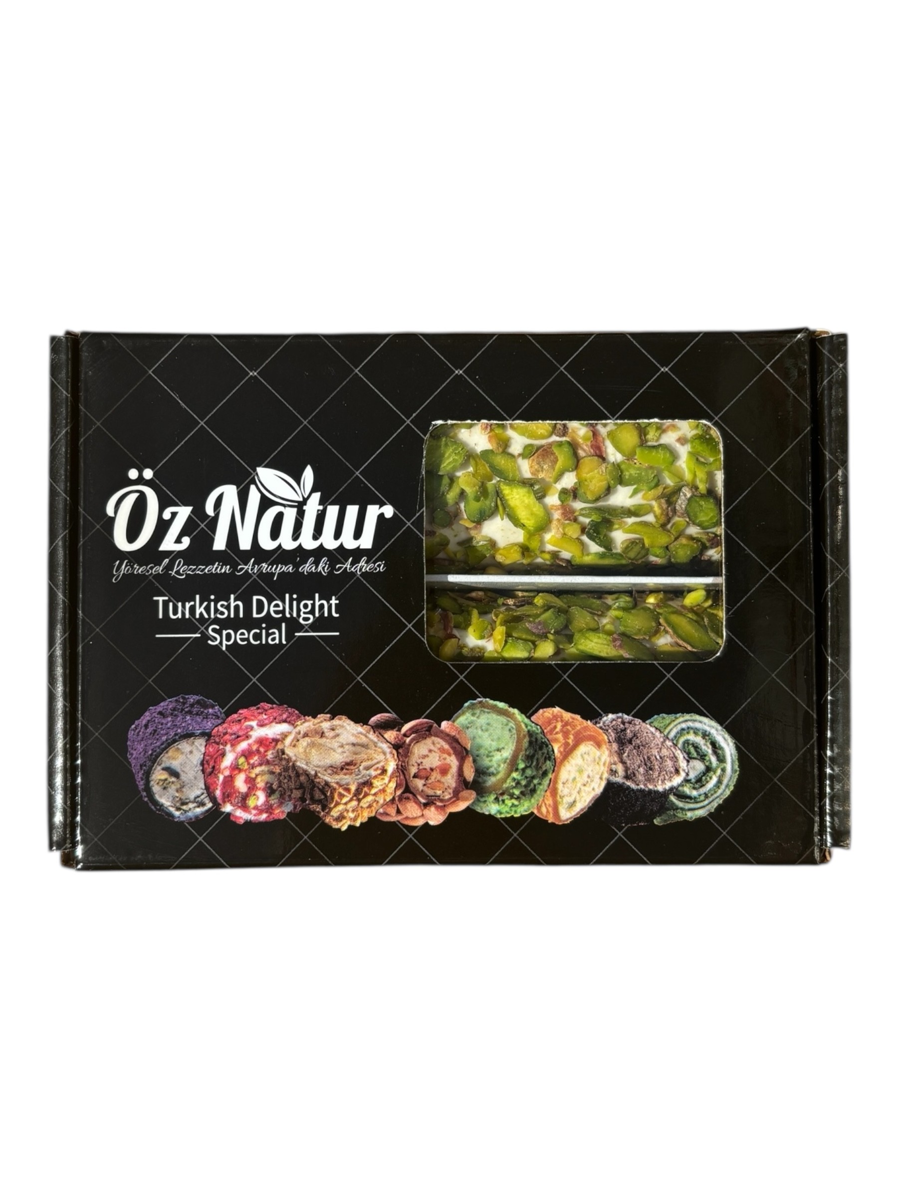 Turkish Delight Lokum mit Pistazien & Hasselnusscreme 500g