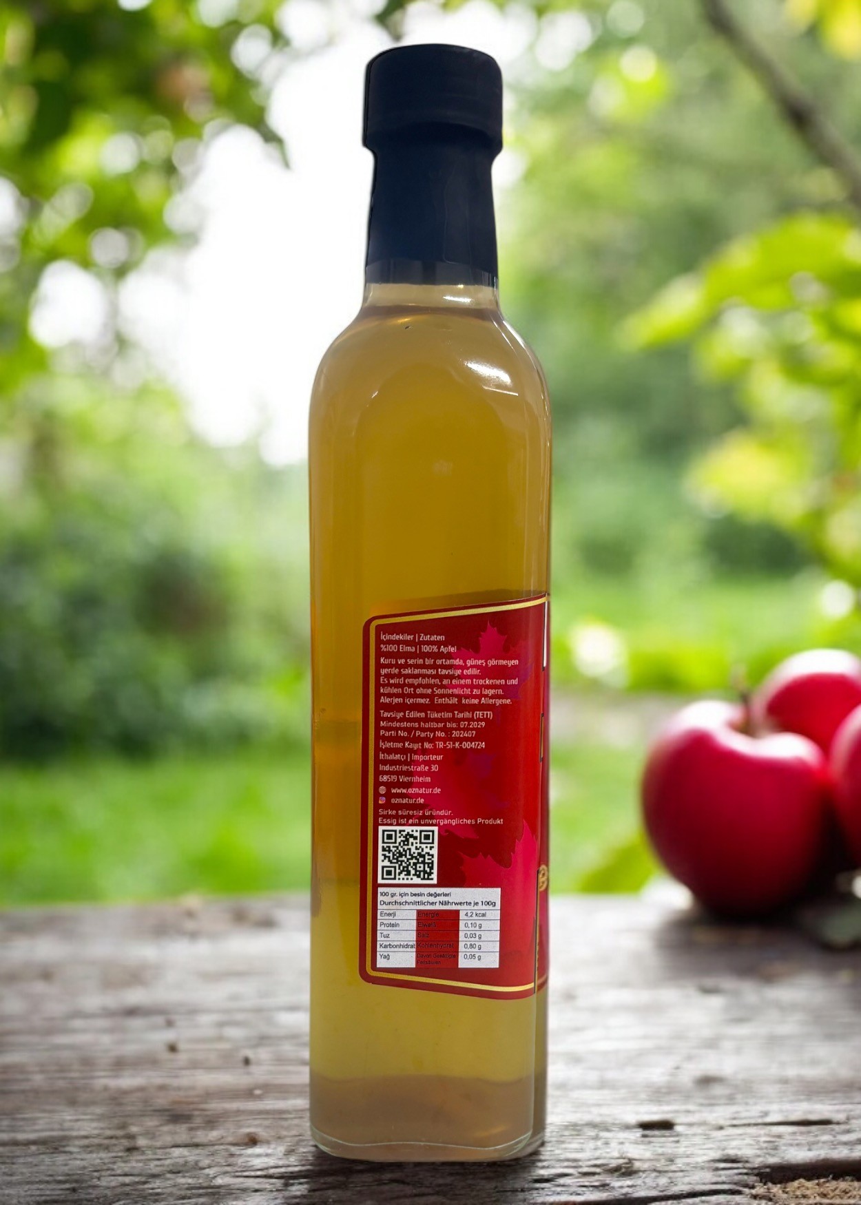 Handmade Apple Cider Vinegar 500ml