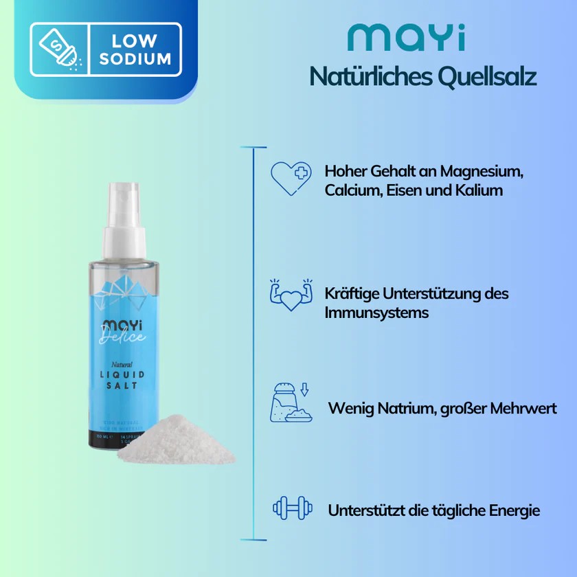 Flüssiges Natürliches Quellsalz 150ml