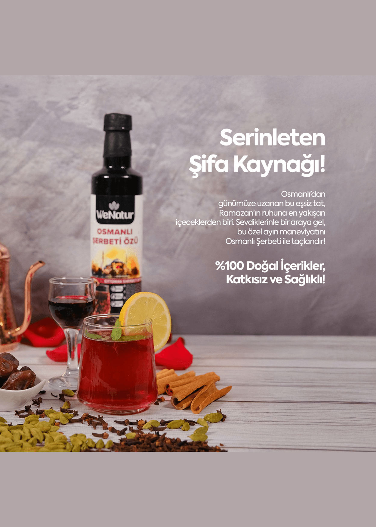 Osmanlı Şerbeti Özü 670ml