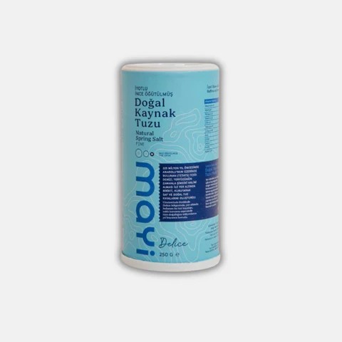 Mayi Quellsalz - gemahlen & jodiert + Salzstreuer 250g