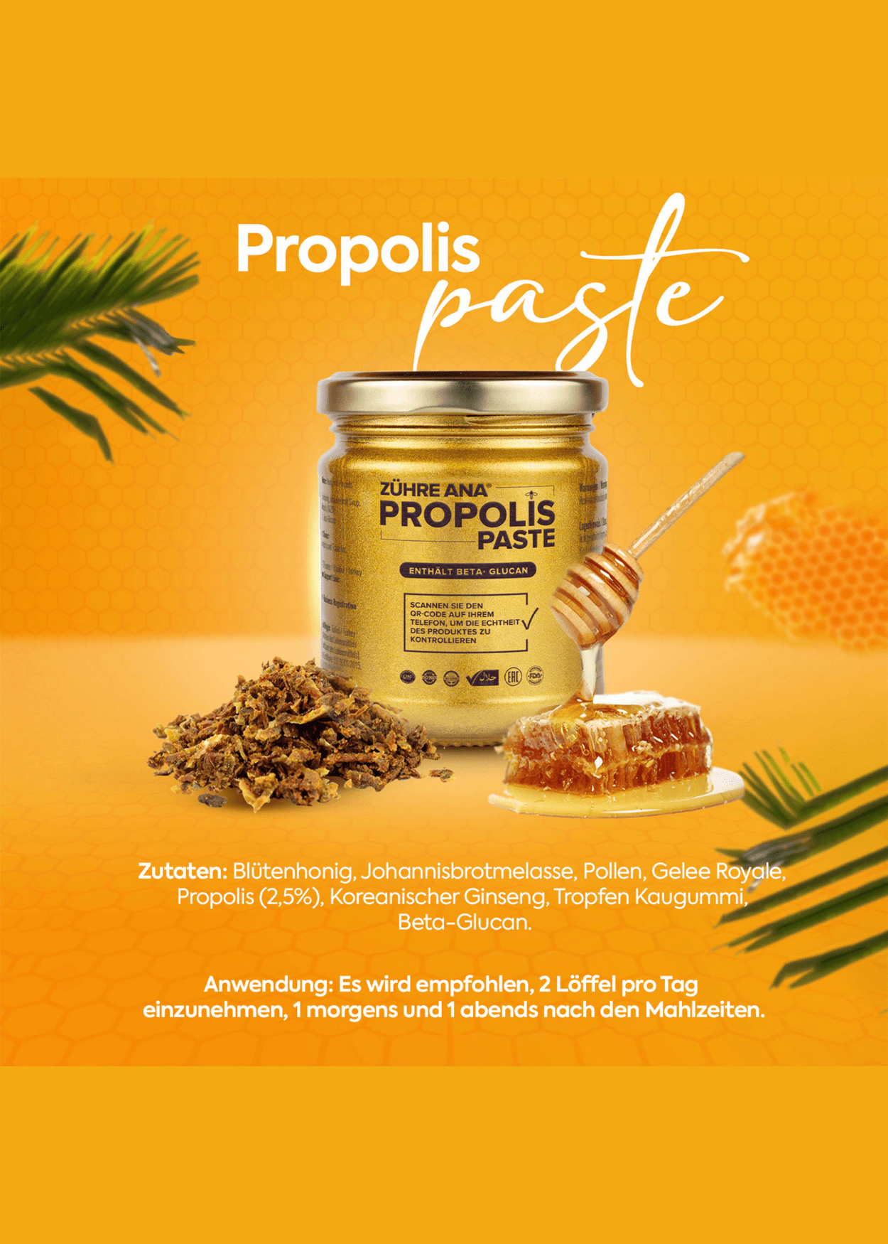 Zühre Ana Propolis Paste 240g