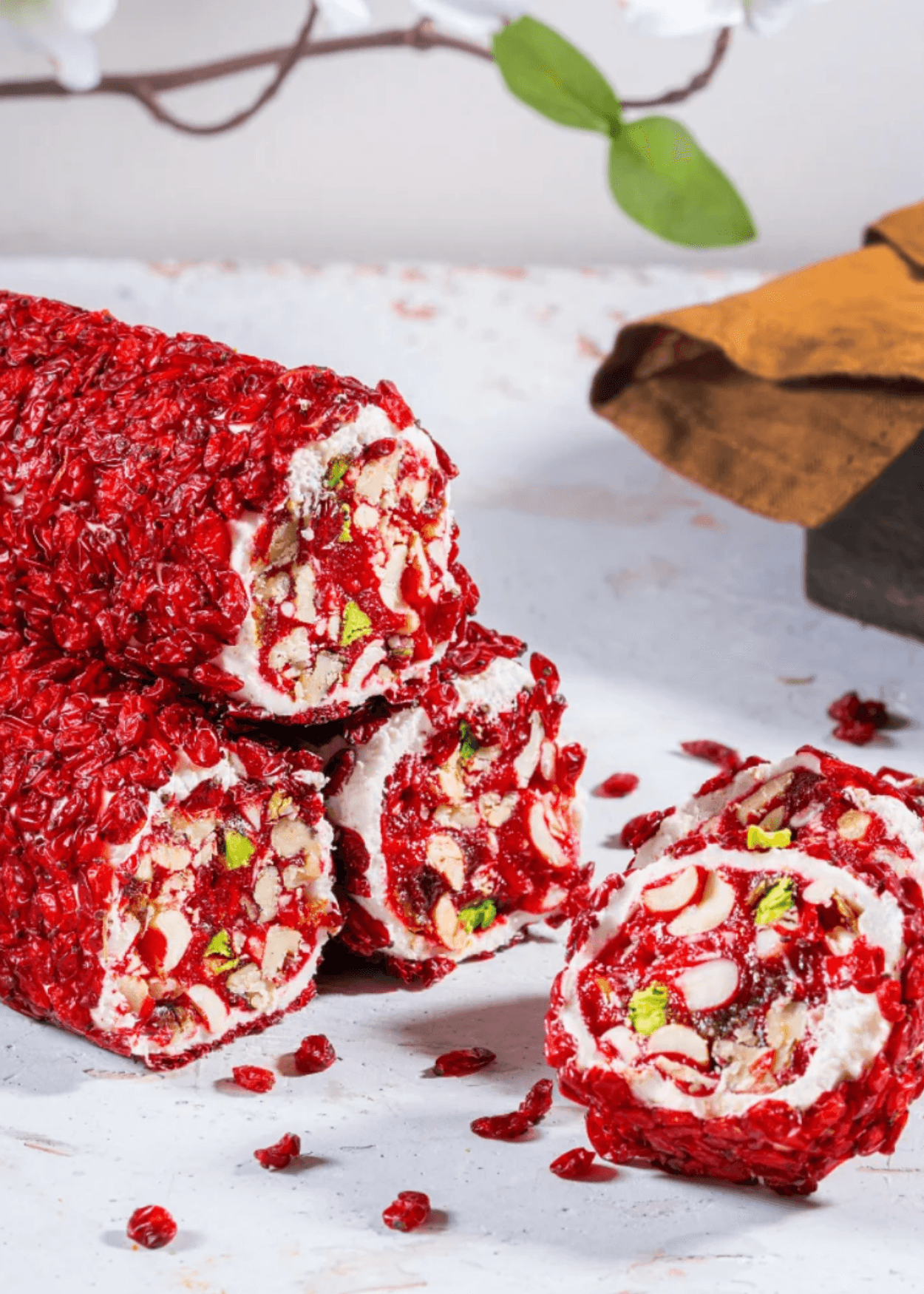 Turkish Delight Lokum mit Berberitze-Nuts-Mix 500g