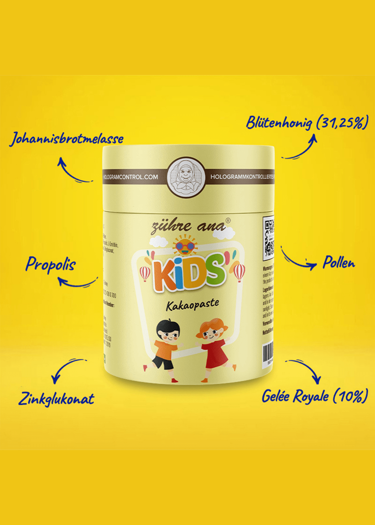 Zühre Ana Kids Kakao Paste 240g