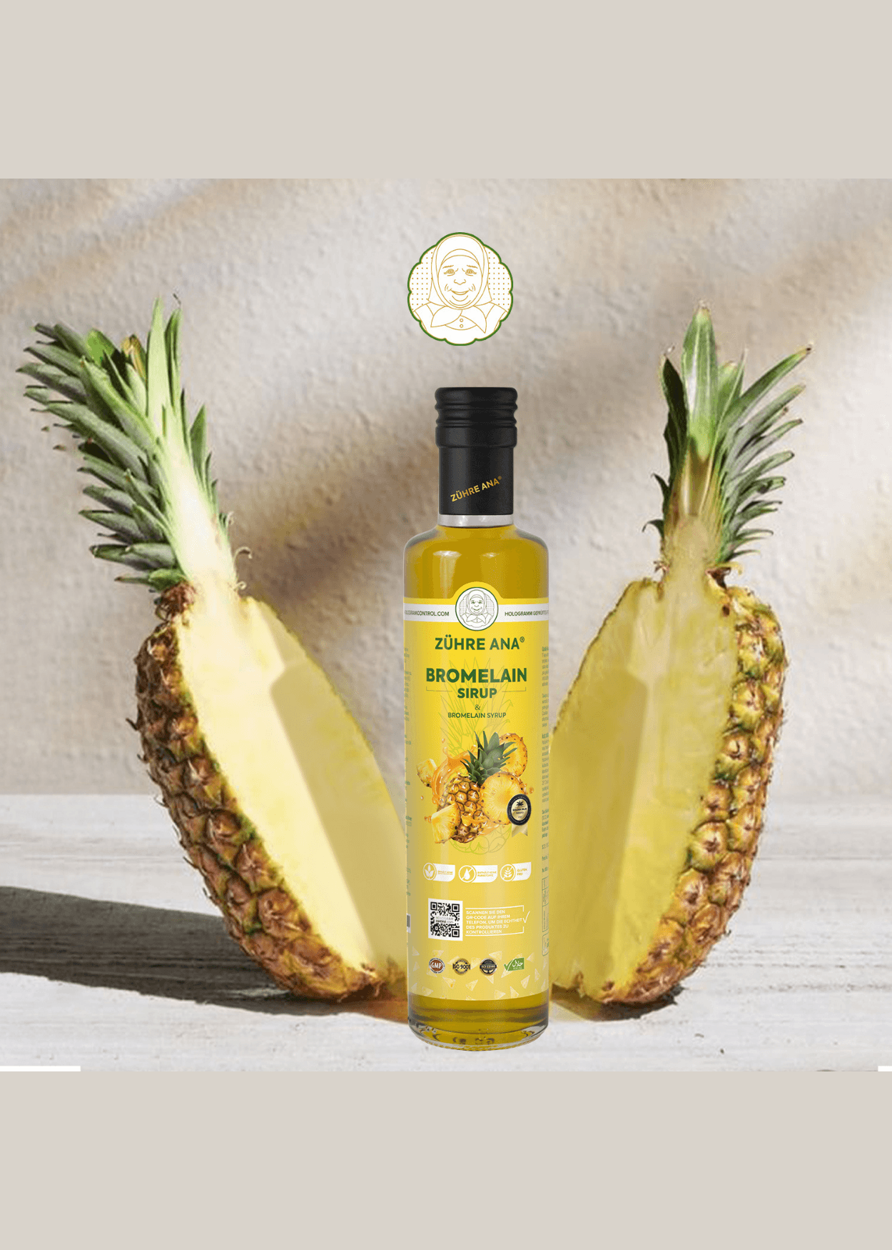 Zühre Ana Bromelain Sirup - Ananas- extrakt 250ml