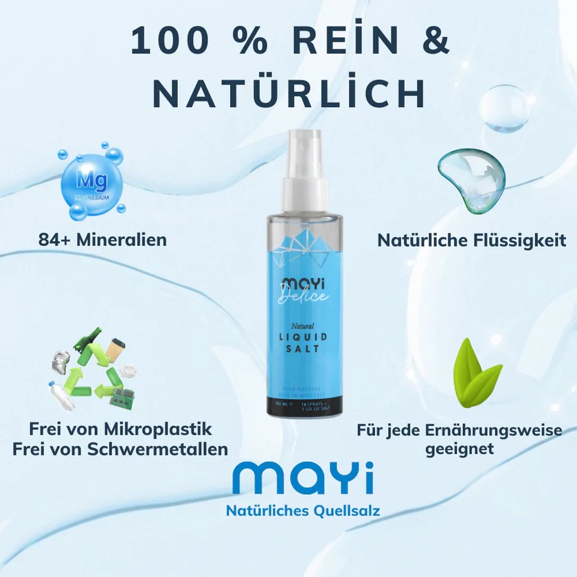 Flüssiges Natürliches Quellsalz 150ml