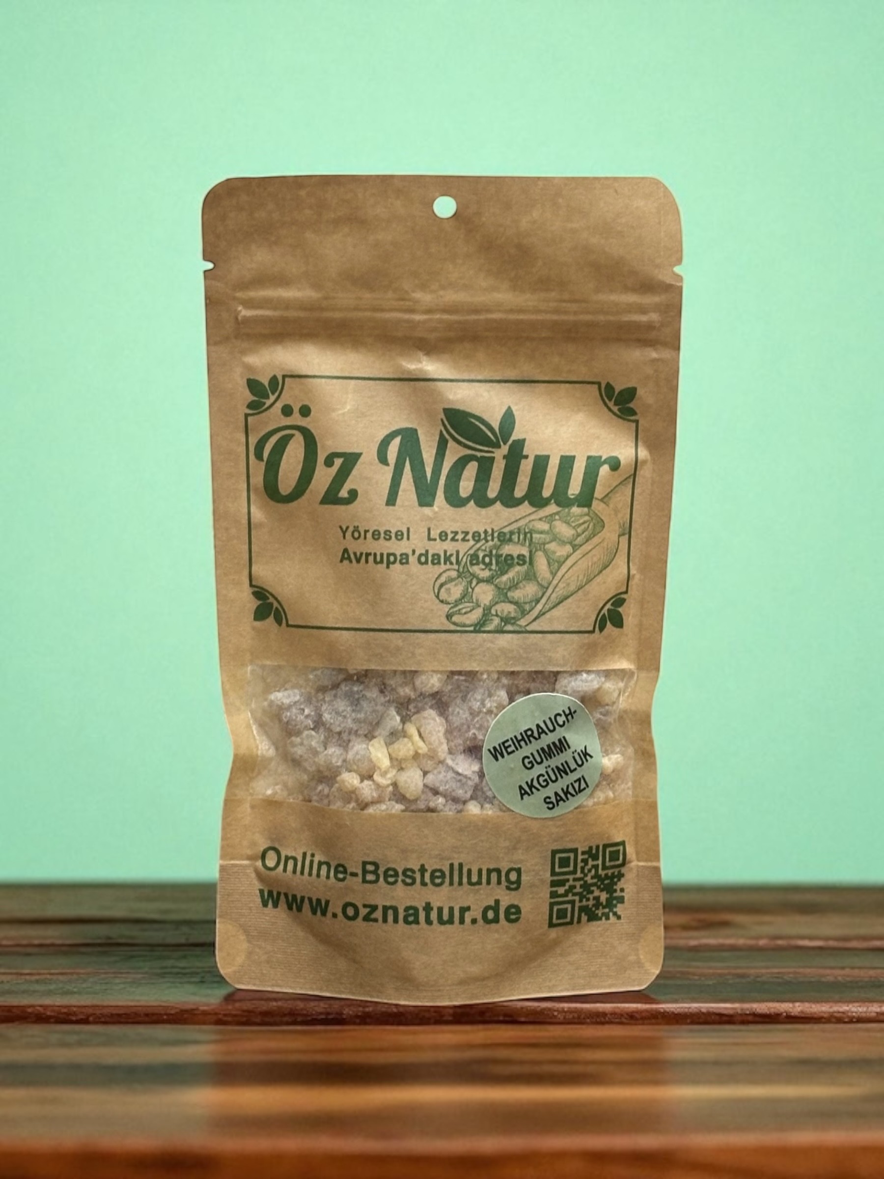 Weihrauchgummi Olibanum Resin (Akgünlük Sakızı) 100g