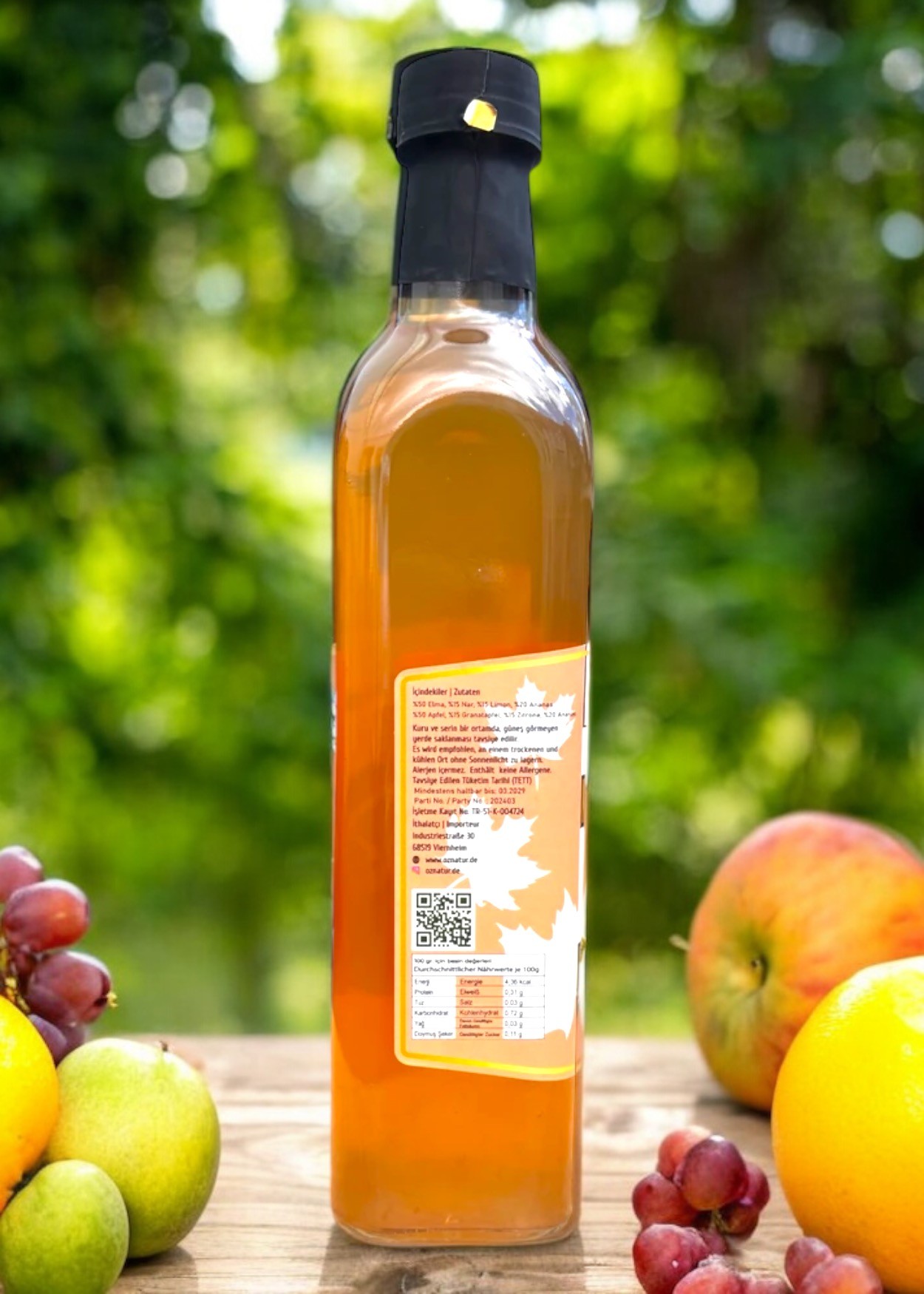 Handmade detox vinegar 500ml