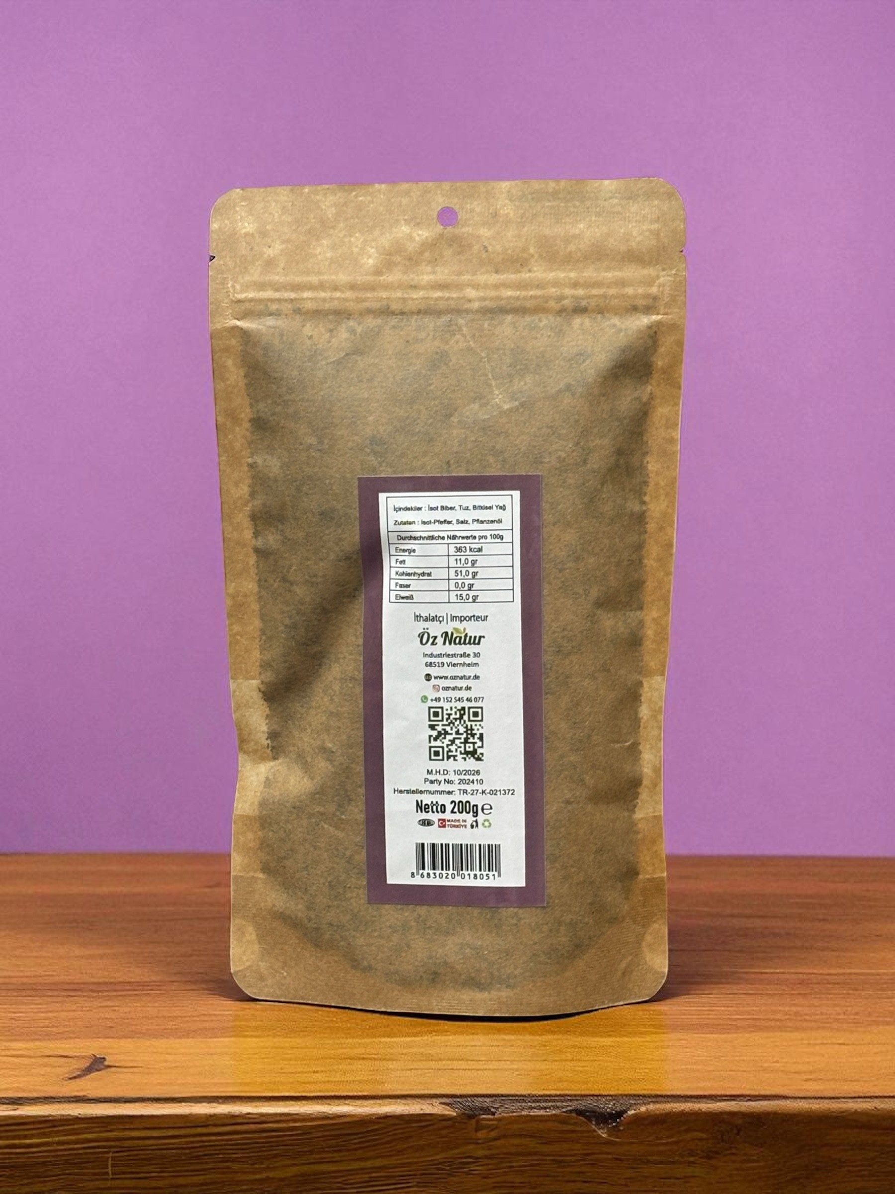 Urfa İsot Biber 200g