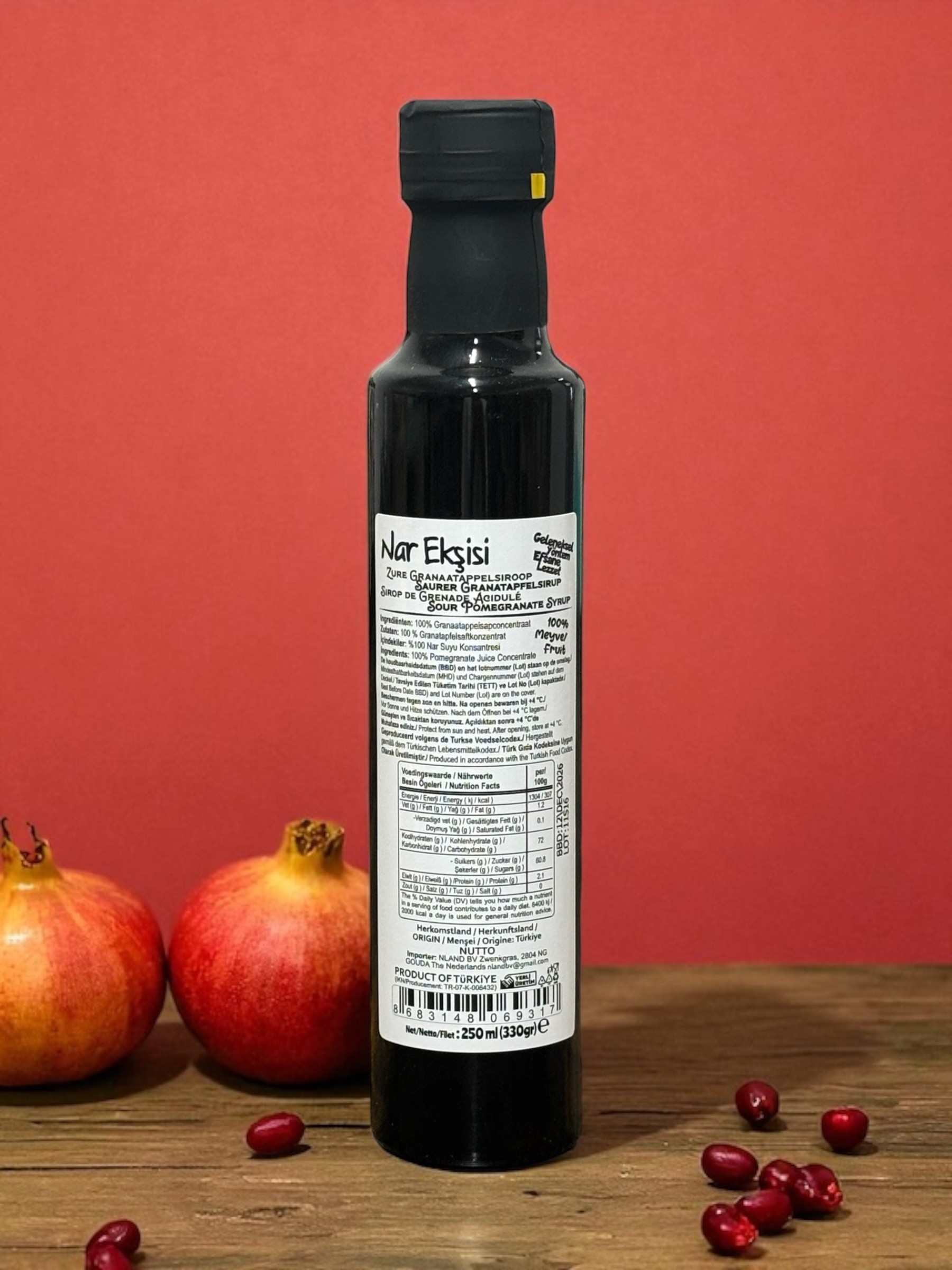 Granatapfelsirup (%100) 250ml