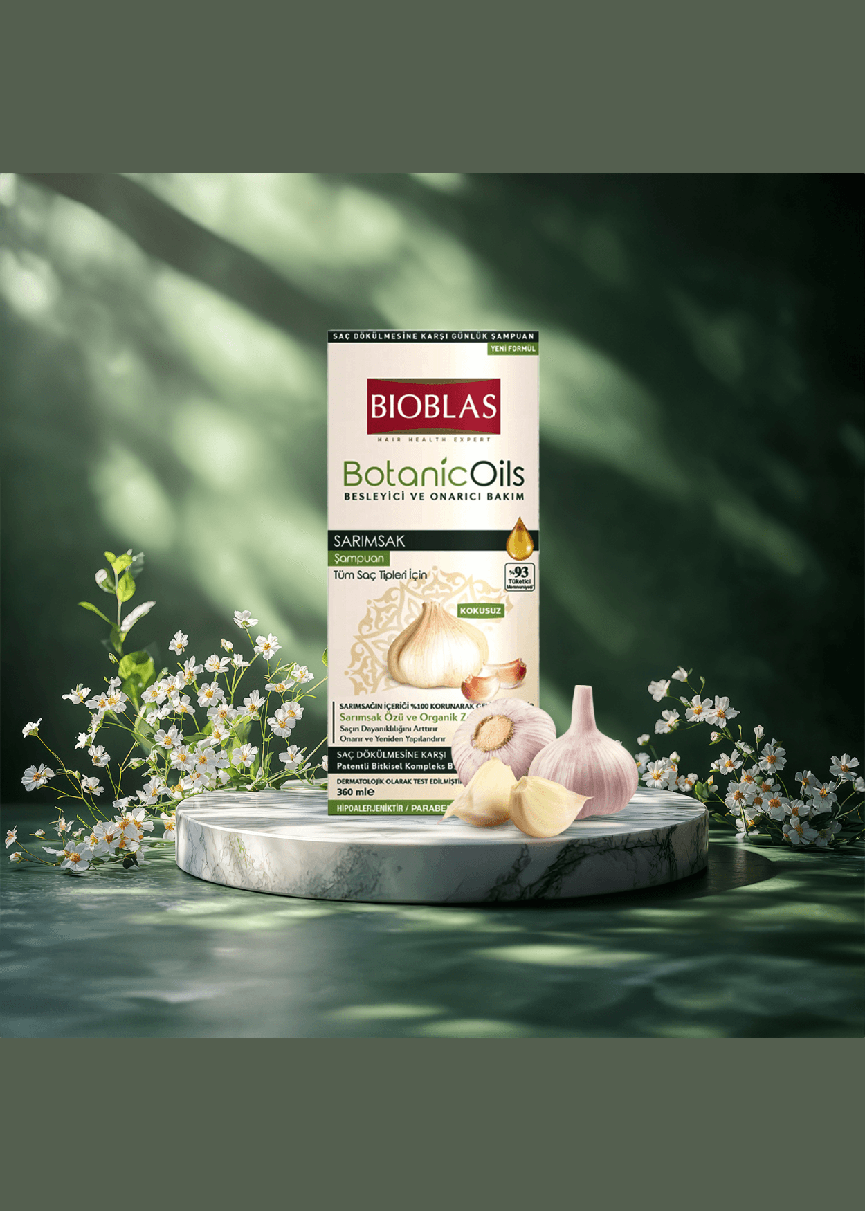 Bioblas Knoblauch Shampoo 360ml