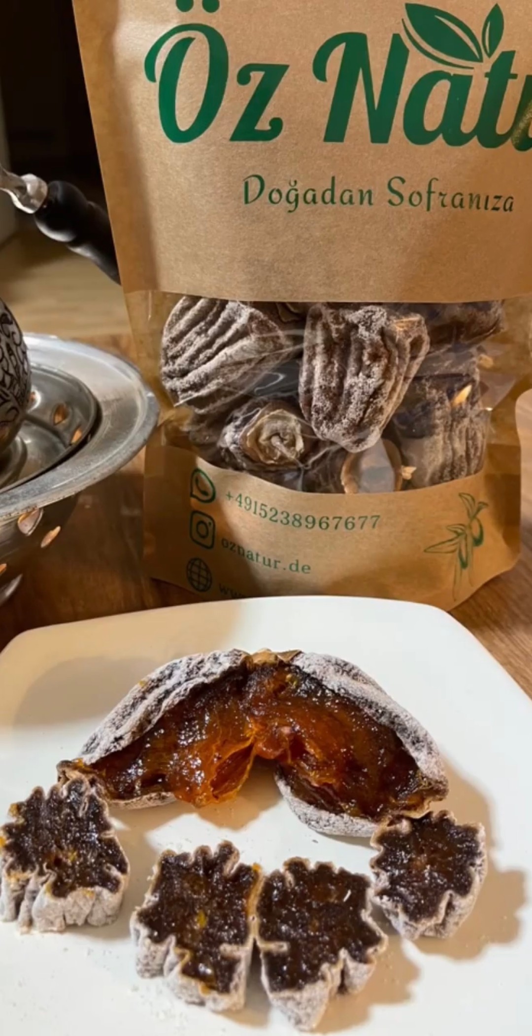 Getrocknete Kaki / Persimone / Cennet Hurması 500g