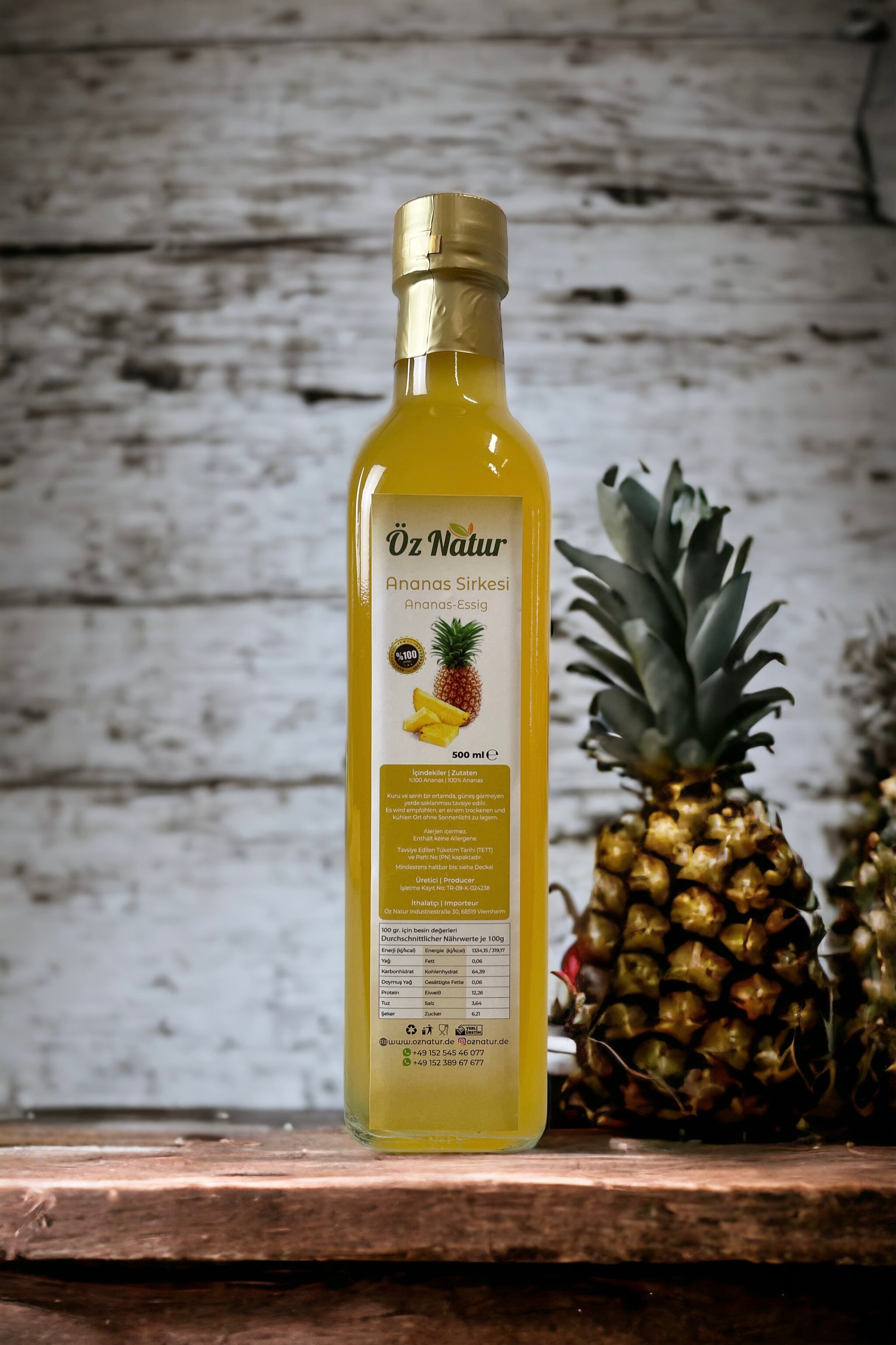 Handmade Pineapple Vinegar 500ml
