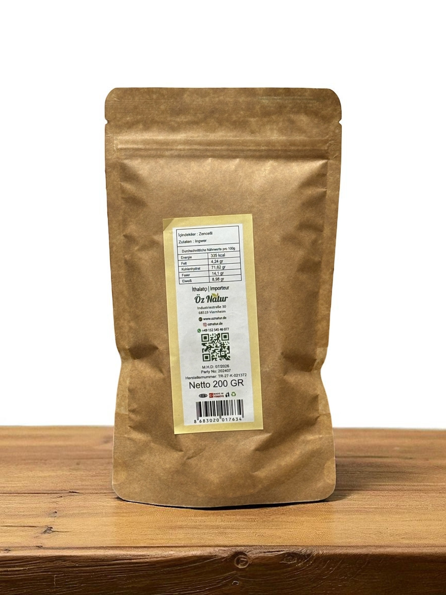Ingwerpulver 200g