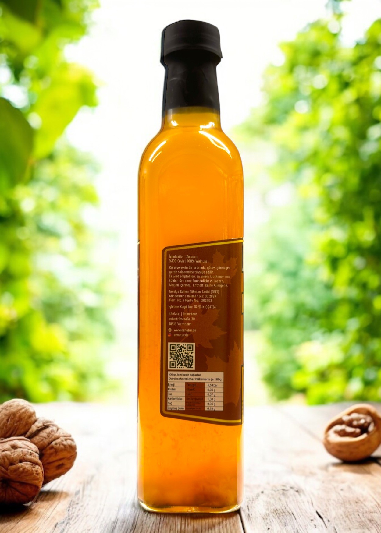 Handmade Walnut Vinegar 500ml