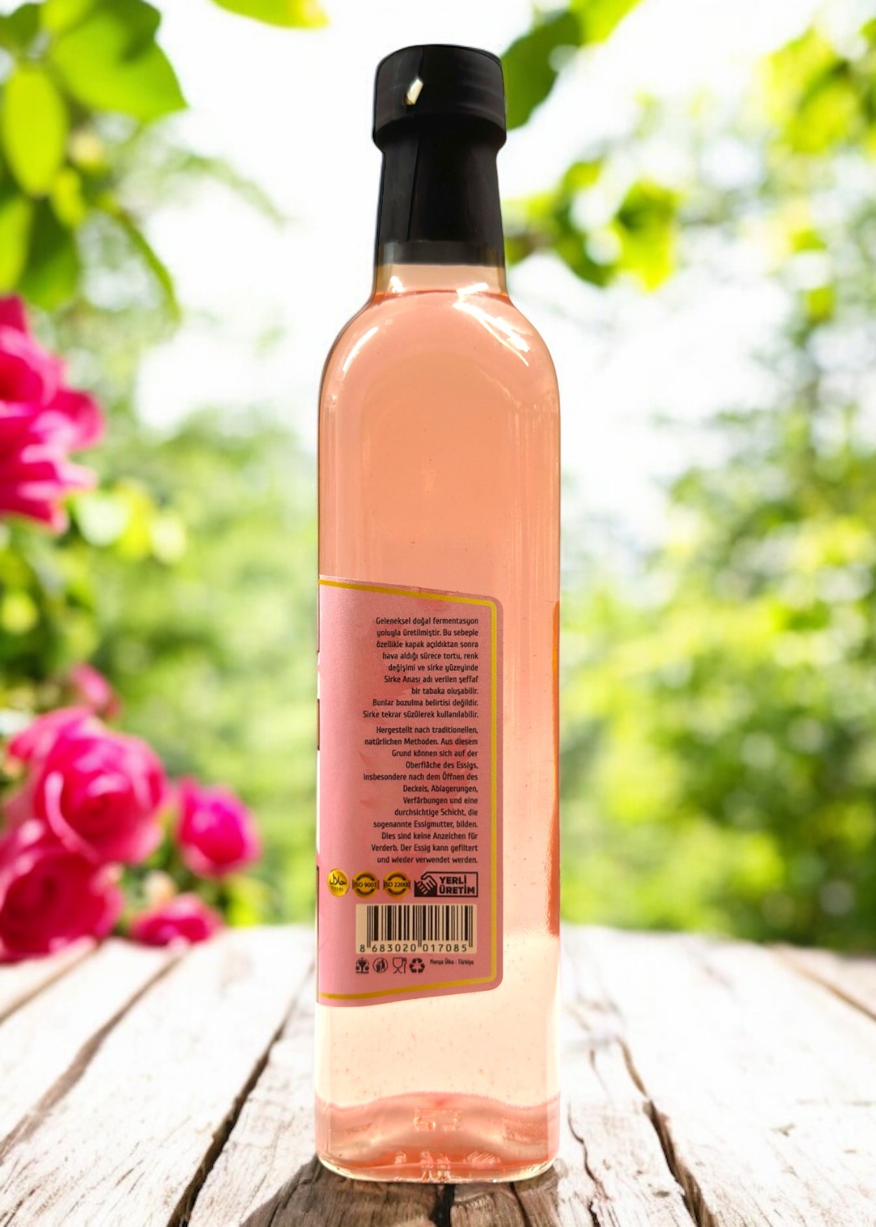 Handmade Rose Vinegar 550g