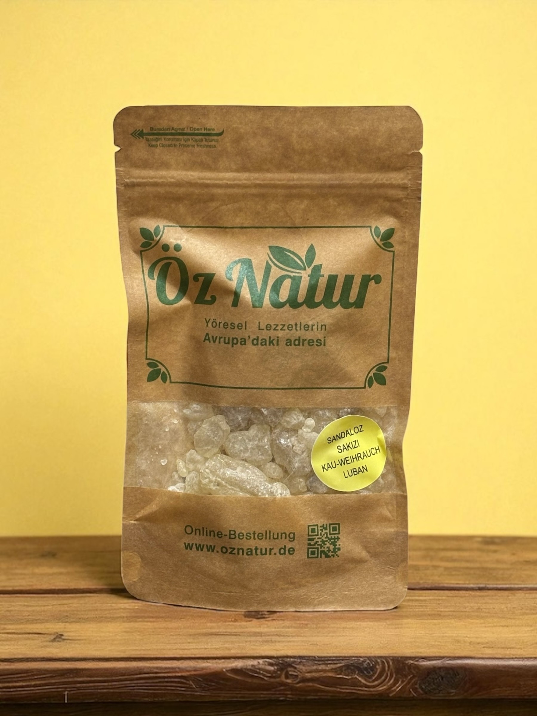Kau-Weihrauch Luban (Sandaloz Sakızı) 100g