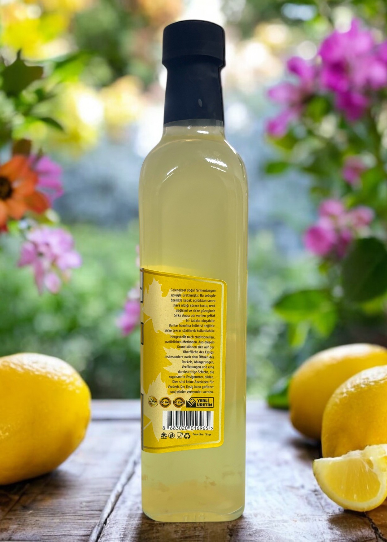 El Yapımı Limon Sirkesi 500ml