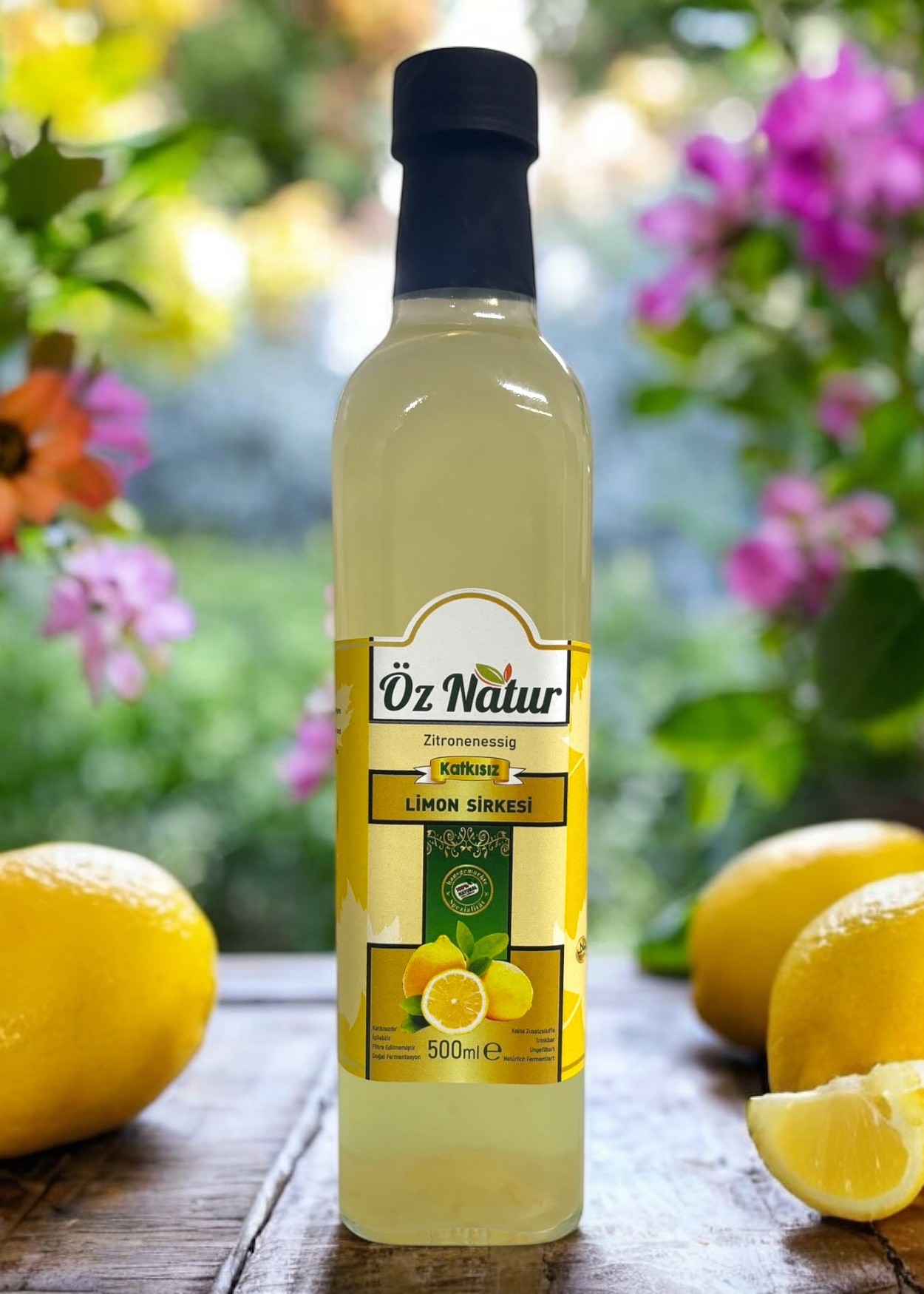 El Yapımı Limon Sirkesi 500ml